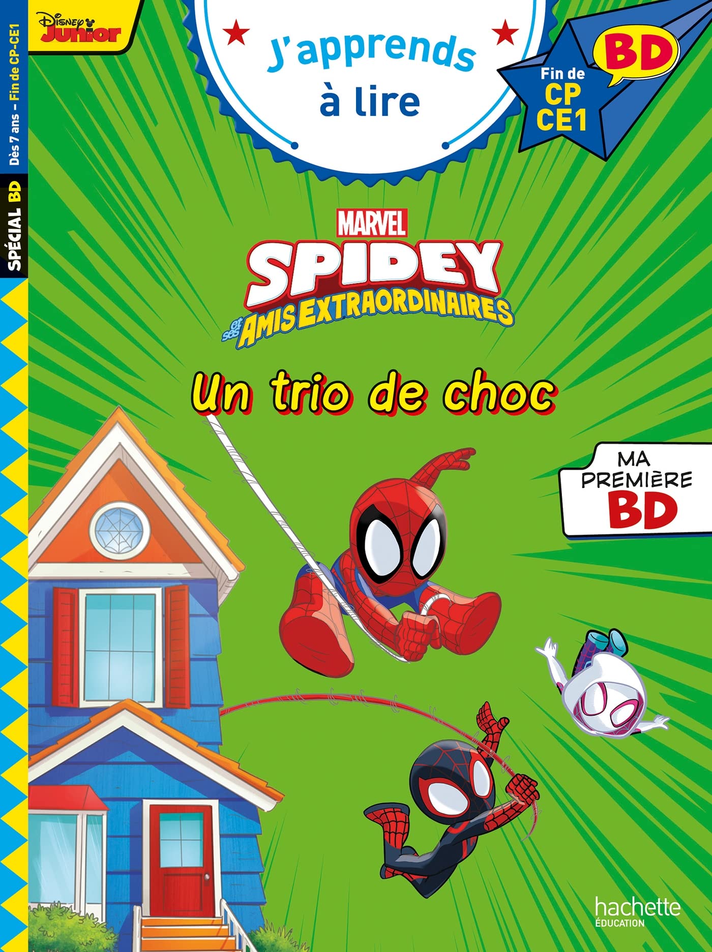spidey-trio-de-choc-bd-fin-cp-ce1-livre-marvel-disney image 1