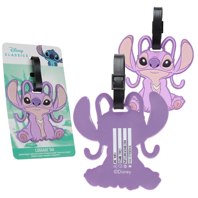 disney-tiquette-valise-angel-pvc-adresse image 1