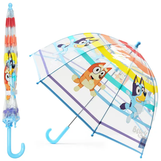bluey-parapluie-enfant-cloche-transparent-l-ger image 1