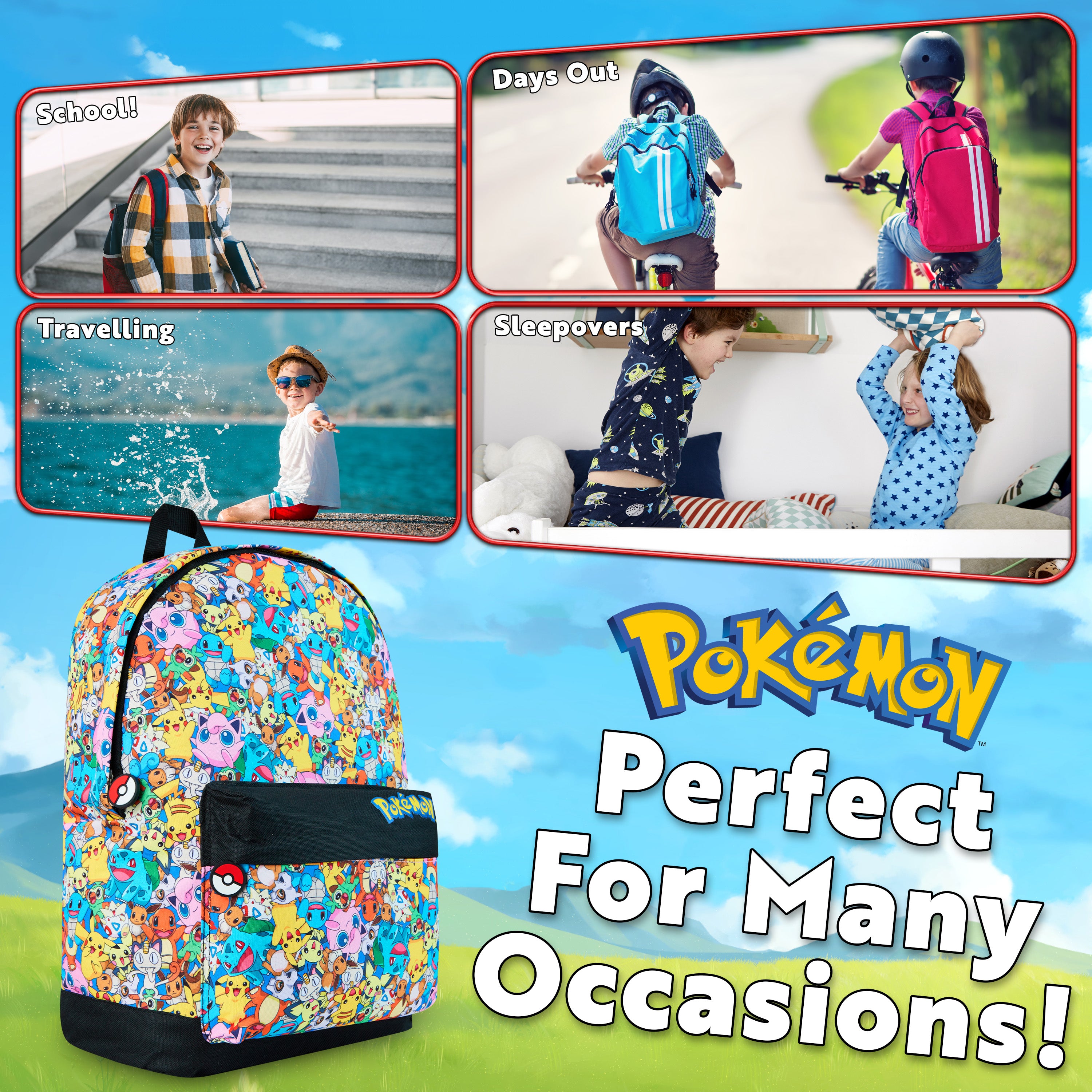 pok-mon-sac-dos-enfant-pikachu-imprim-cole image 4