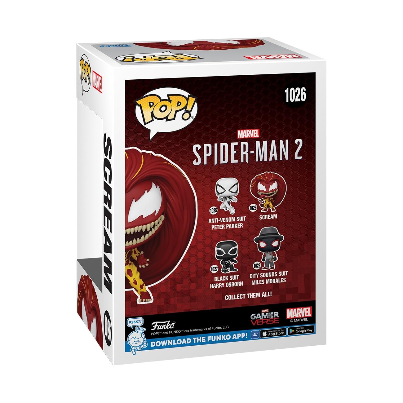 funko-pop-games-spider-man-2-figurine-scream-suit image 3