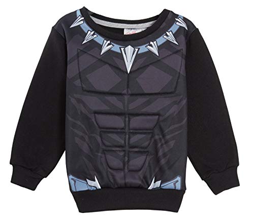 marvel-black-panther-sweat-gar-on-2d-noir-6-ans image 4