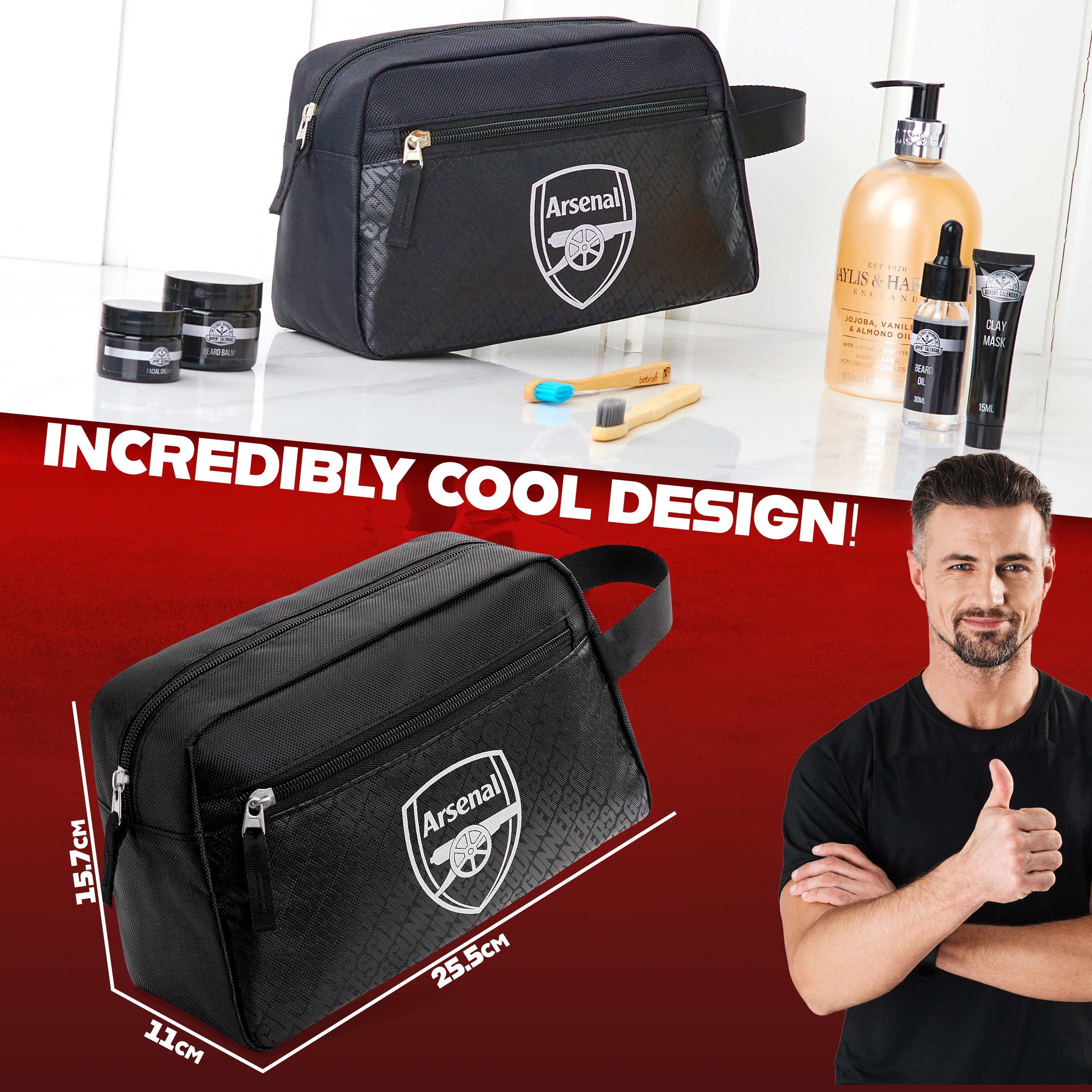 arsenal-fc-trousse-de-toilette-suspendue-zipp-e-homme image 6