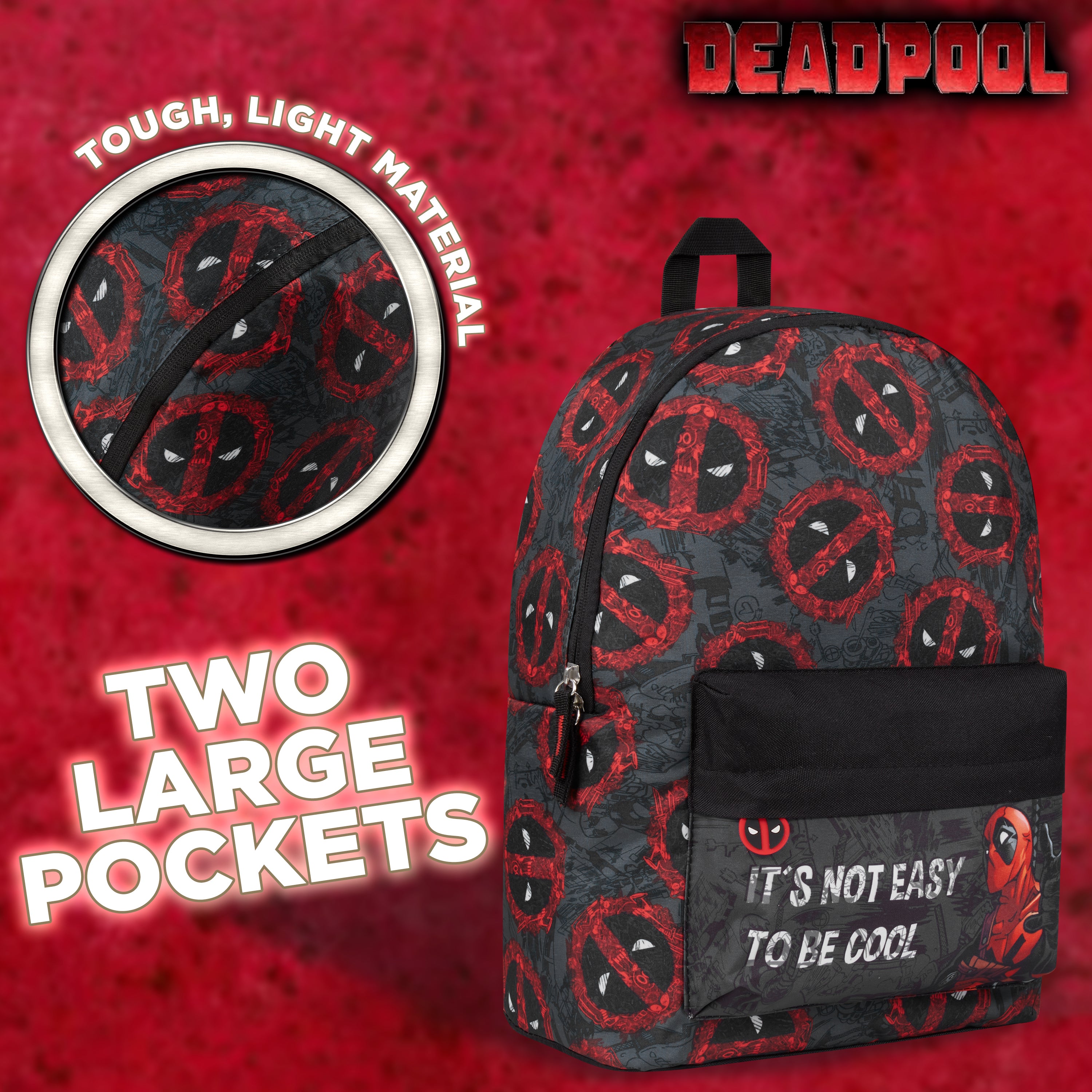 marvel-sac-dos-enfant-deadpool-cole-primaire image 5