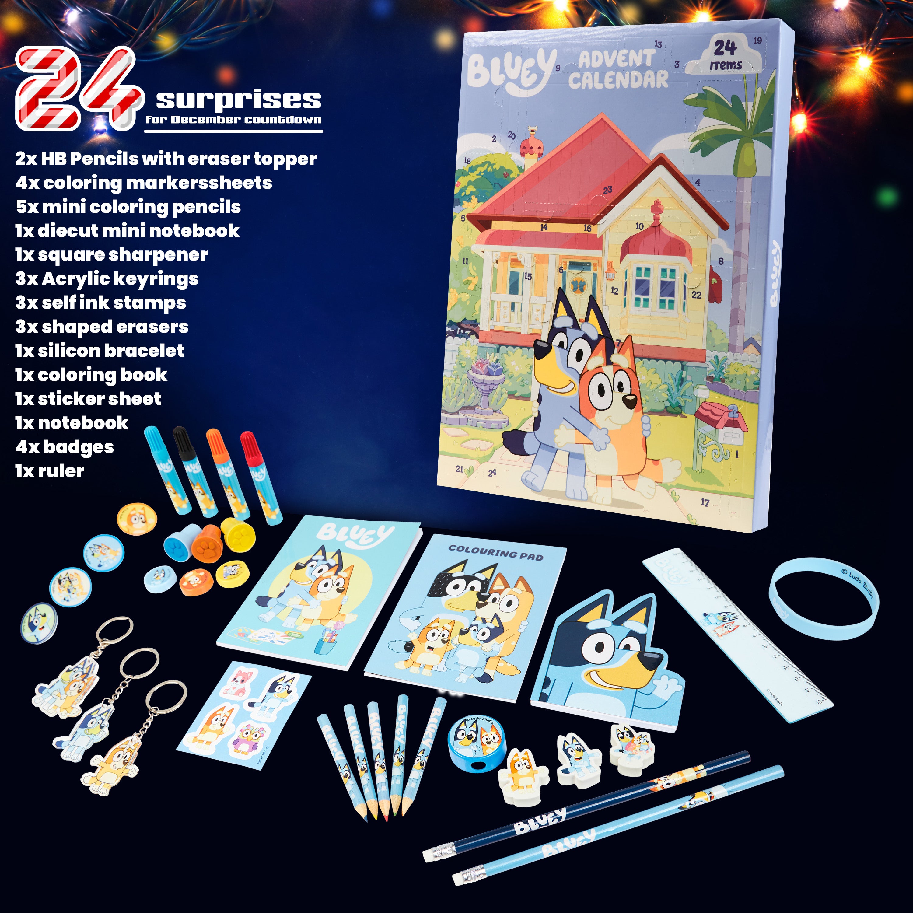 bluey-calendrier-de-l-avent-2025-papeterie-24-surprises image 6