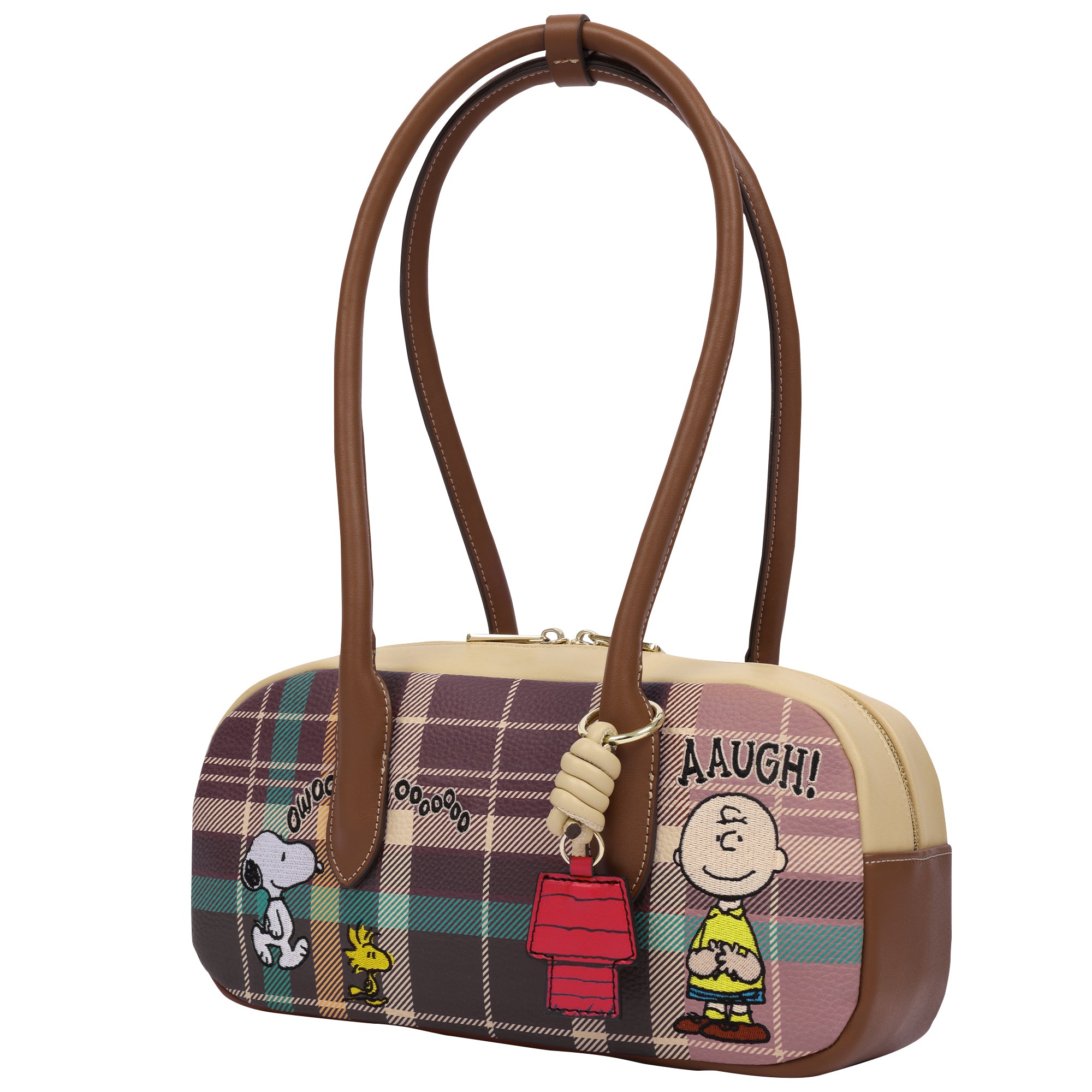 danielle-nicole-peanuts-heritage-satchel-sac-main-carreaux-snoopy image 3