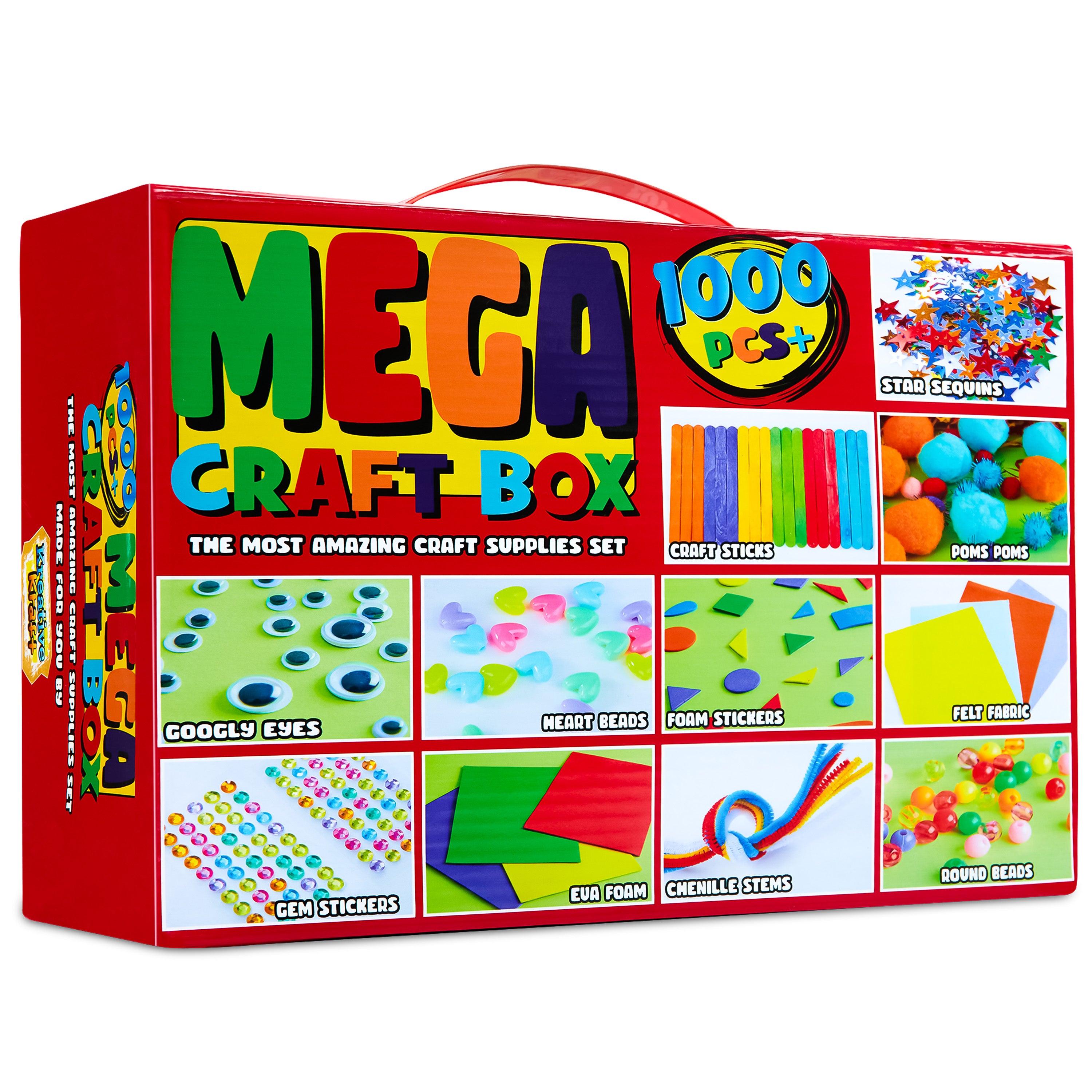 kreativekraft-kit-cr-atif-enfant-1000-pi-ces-loisirs image 1