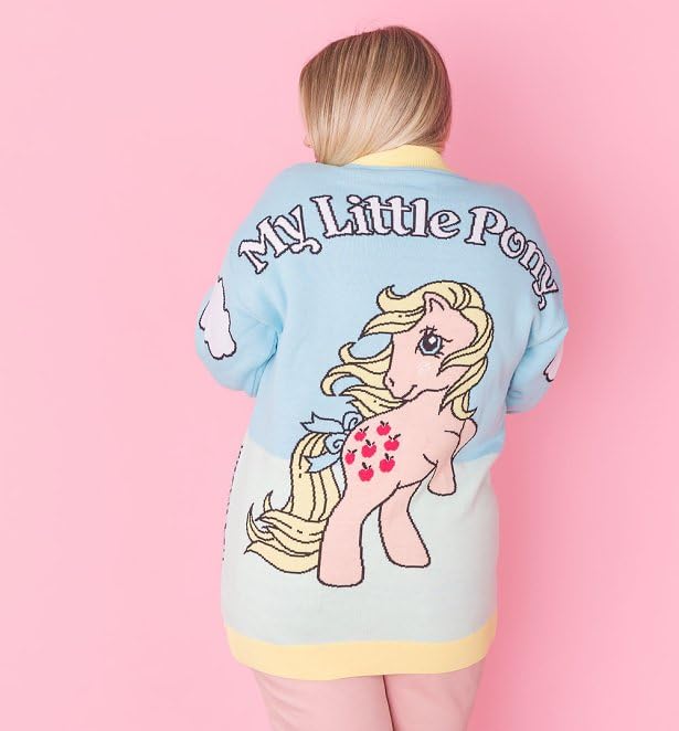 my-little-pony-cardigan-r-tro-oversize-truffleshuffle-gilet-femme image 3