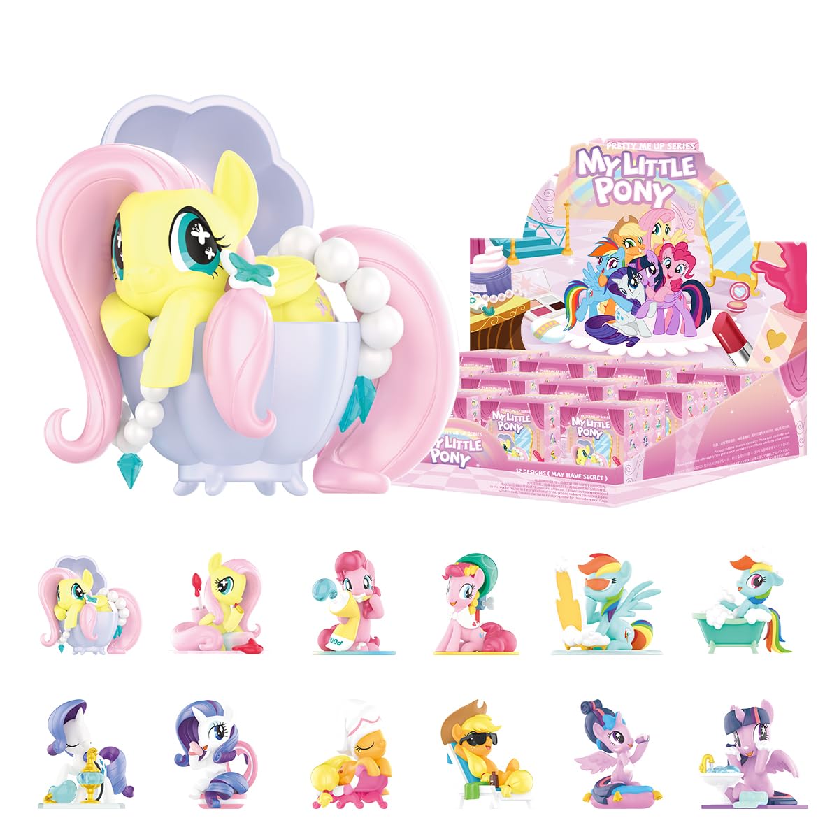 my-little-pony-pretty-me-up-figurine-pop-mart-al-atoire image 1
