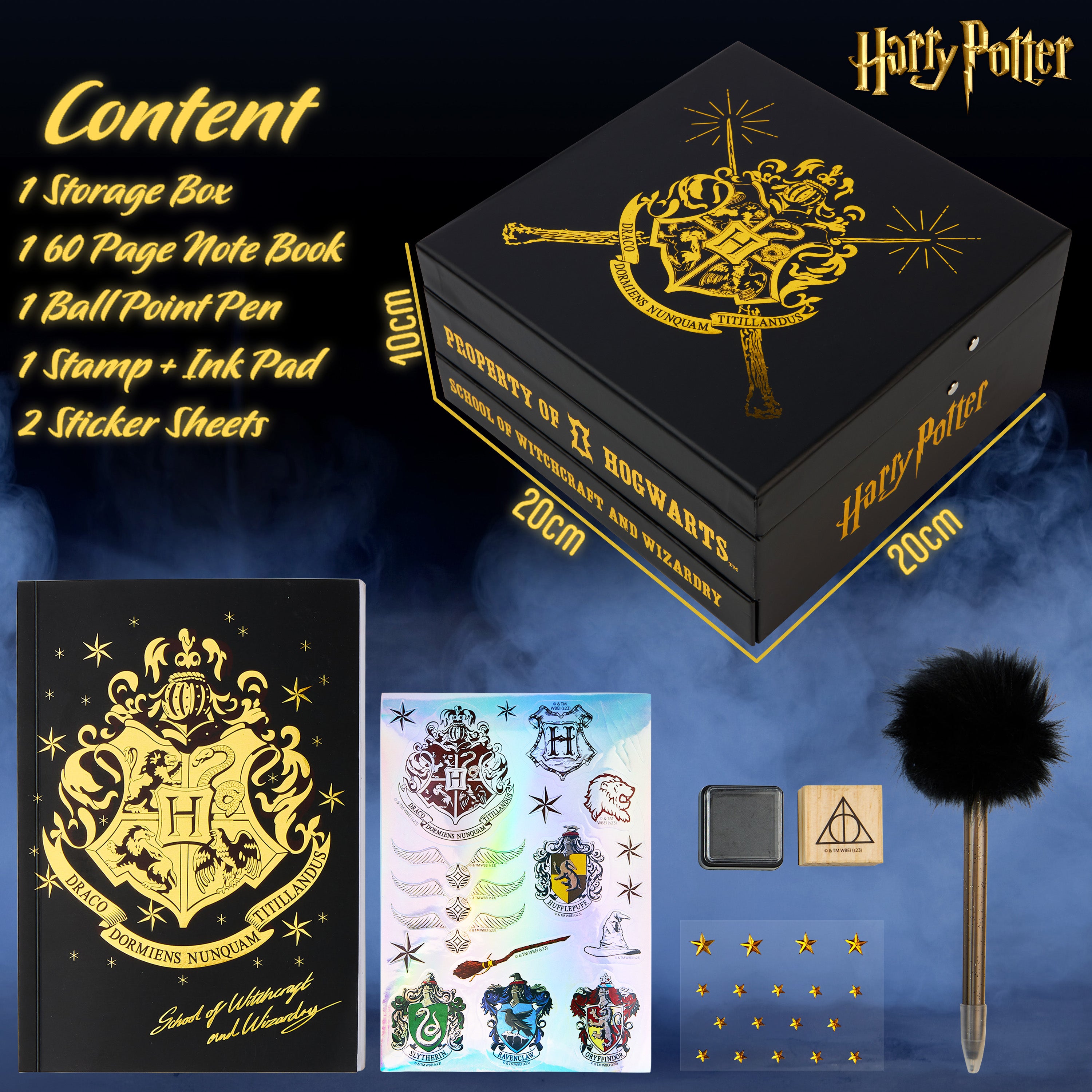 harry-potter-arts-crafts-set-papeterie-enfant-coffret-cr-atif image 6
