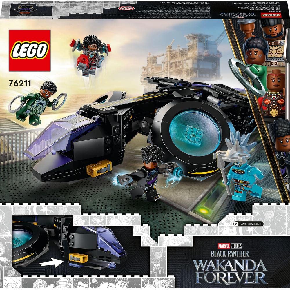 lego-marvel-76211-sunbird-de-shuri-jeu-construction-355-pi-ces image 6