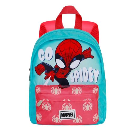 marvel-spiderman-sac-dos-pr-scolaire-rouge-22x27-5l image 6