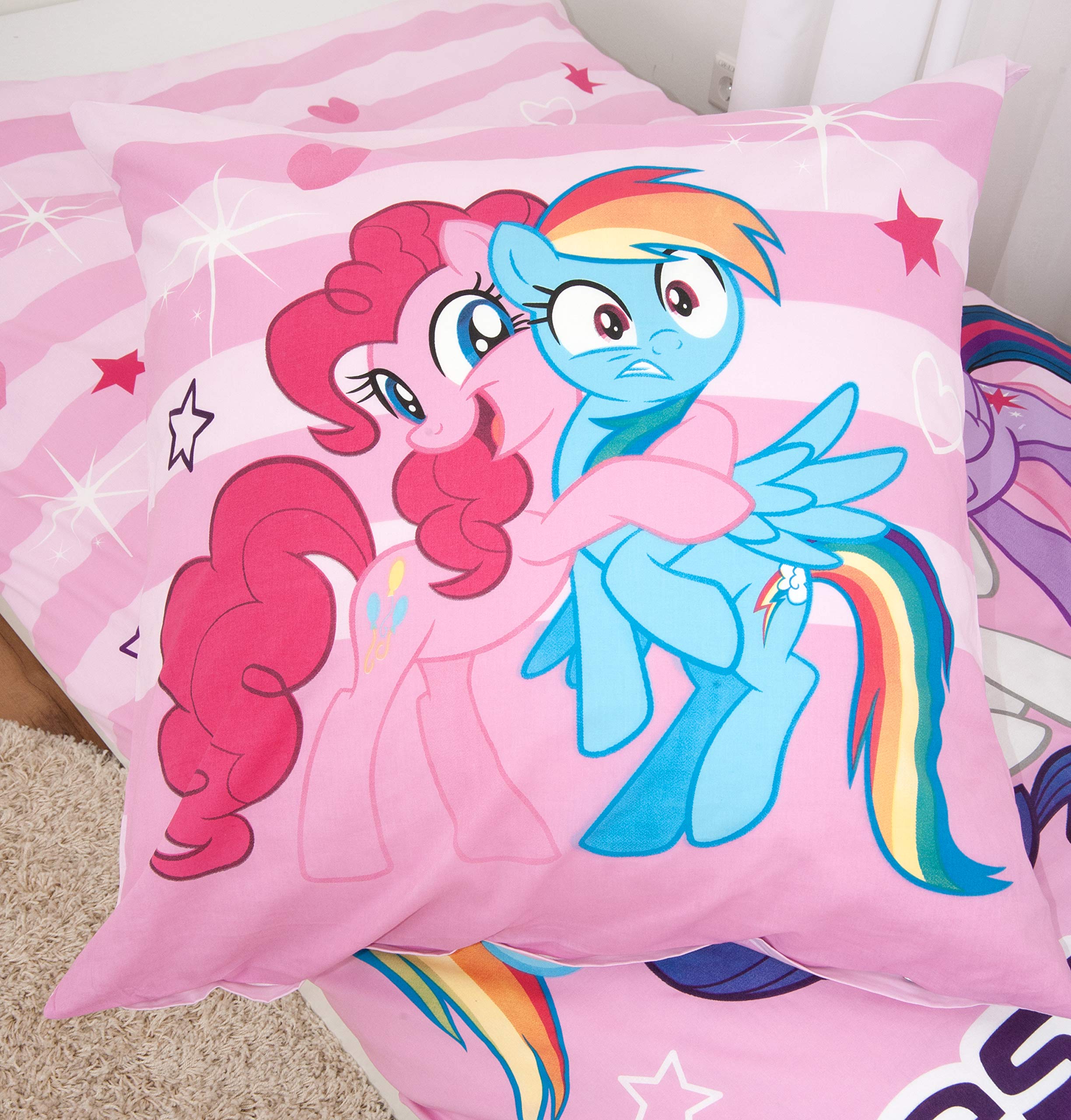 my-little-pony-parure-de-lit-r-versible-135x200-cm-rose-coton image 3