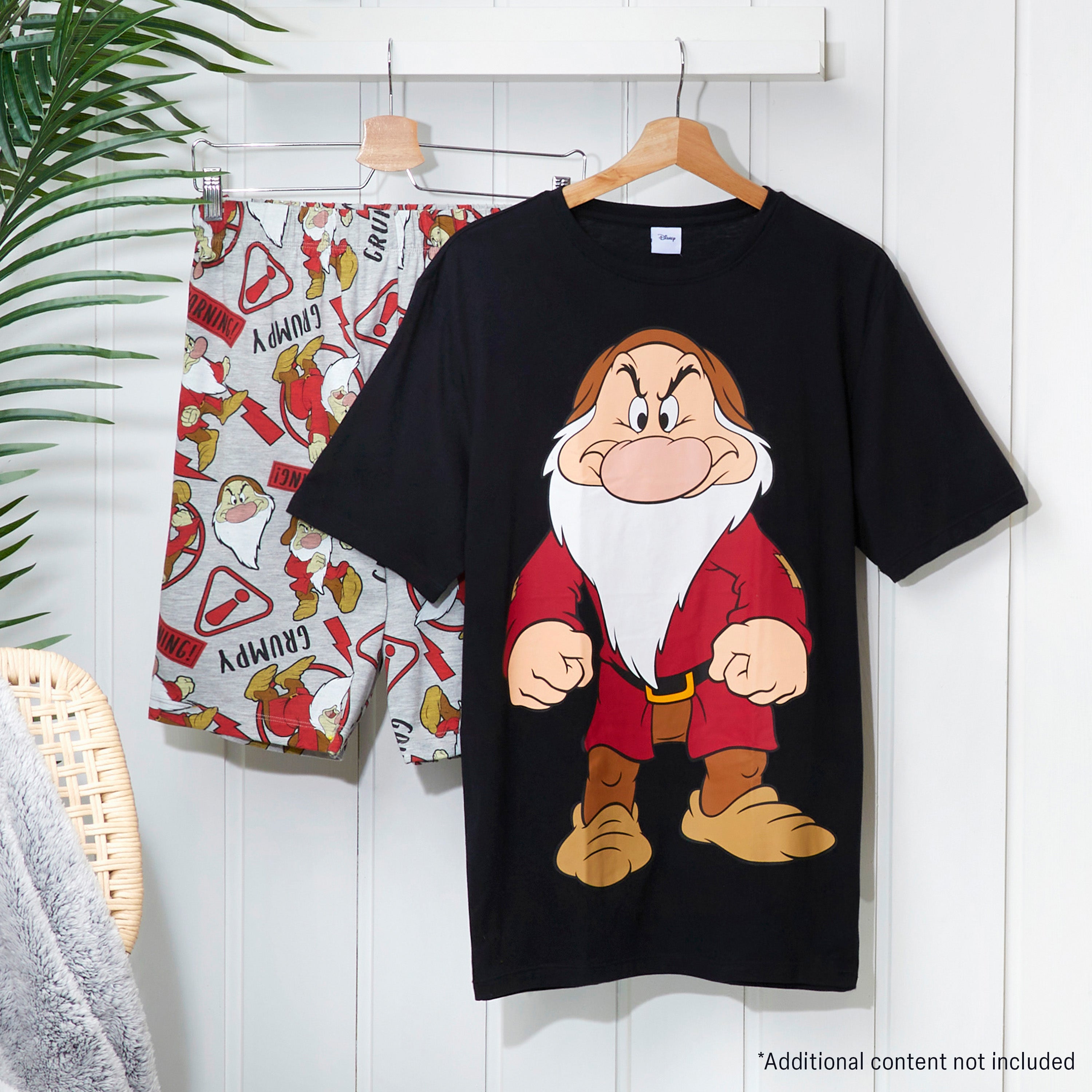 disney-pyjama-short-homme-coton-2-pi-ces-grumpy image 5