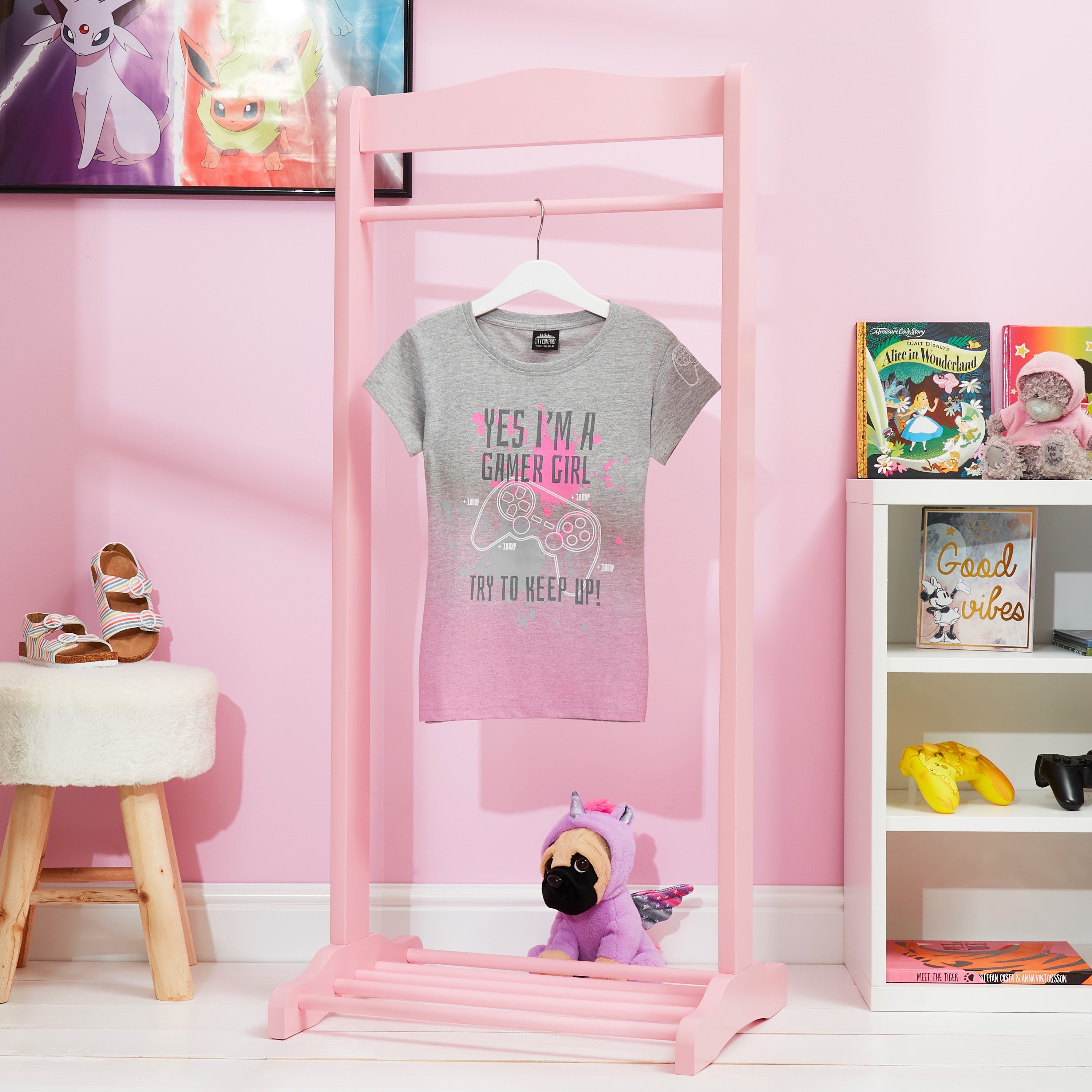 get-trend-girls-t-shirt-gamer-girl-9-10-ans-coton image 2