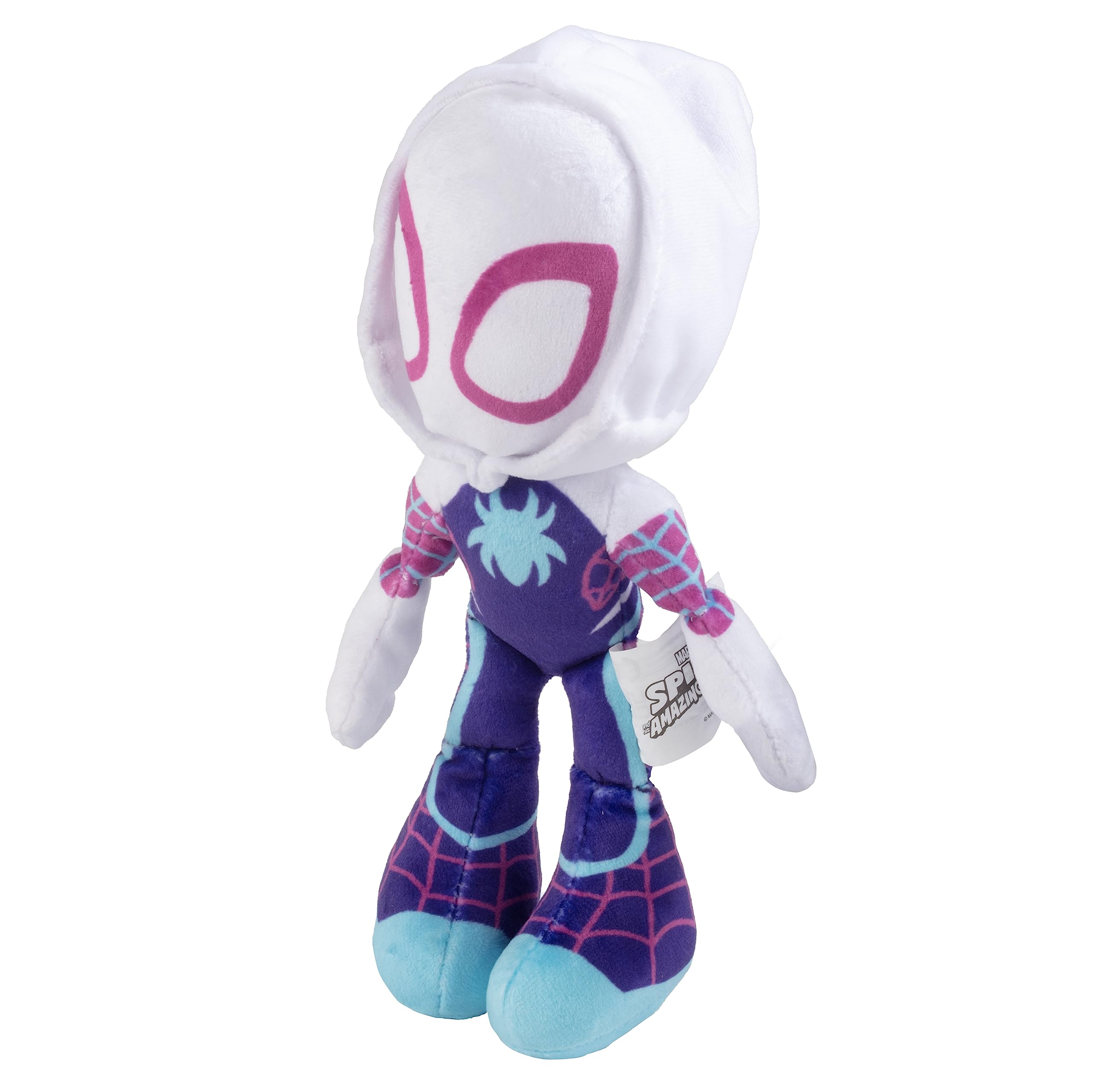 marvel-spidey-super-amis-ghost-spider-peluche-20-cm image 4
