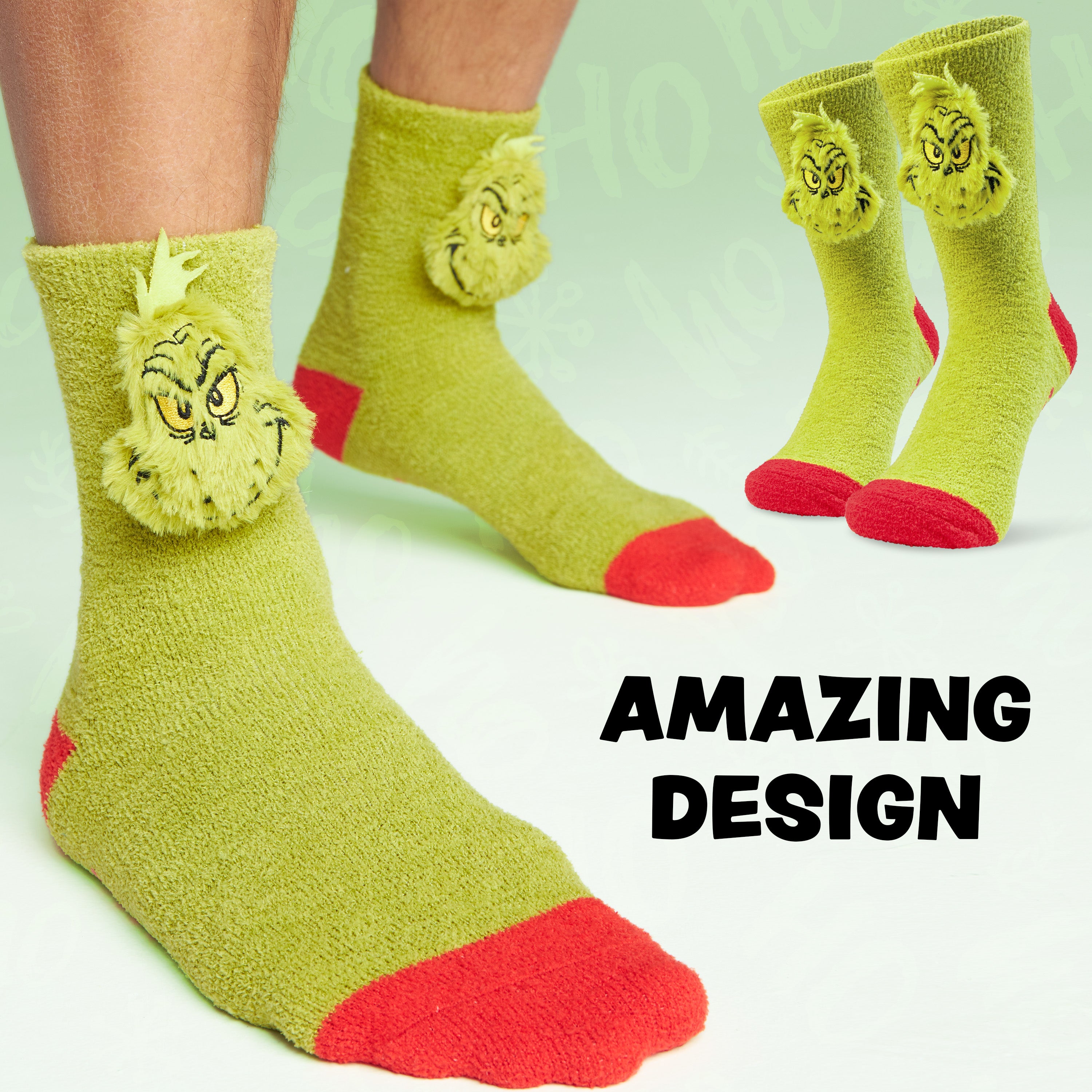 get-trend-men-grinch-chaussettes-pilou-homme-antides-noires-fer-ituo39in-une-adu image 2