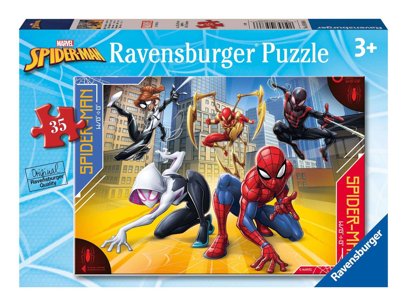 ravensburger-puzzle-enfant-35-pi-ces-3-ans-marvel image 1