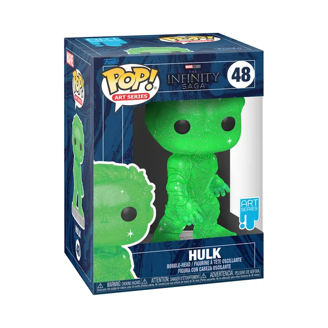funko-pop-artist-series-infinity-saga-hulk-figurine-verte-9-5-cm image 1