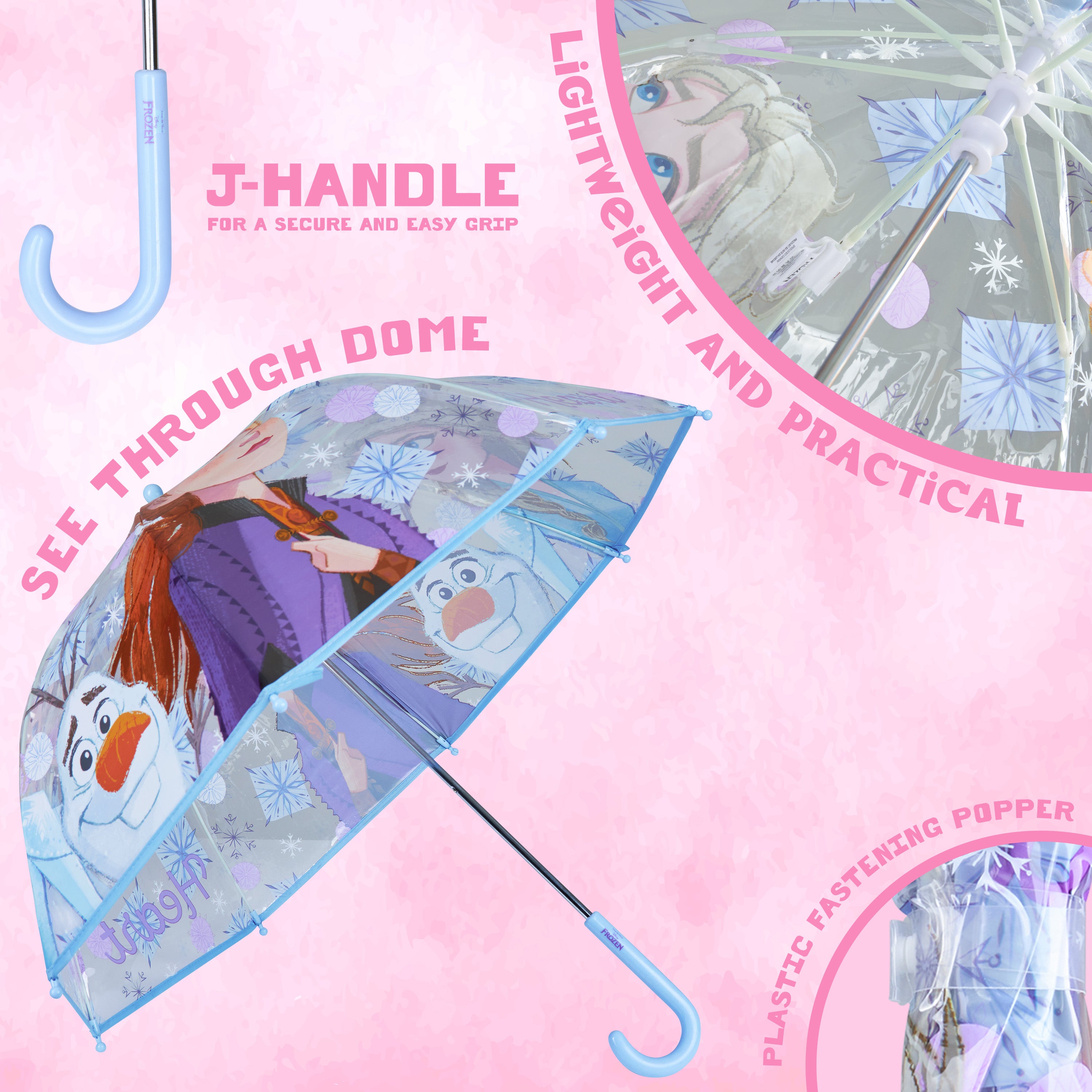 disney-reine-des-neiges-parapluie-cloche-transparent-fille image 5
