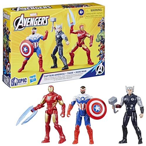 marvel-epic-hero-series-figurines-avengers-10-cm-pack-3 image 6