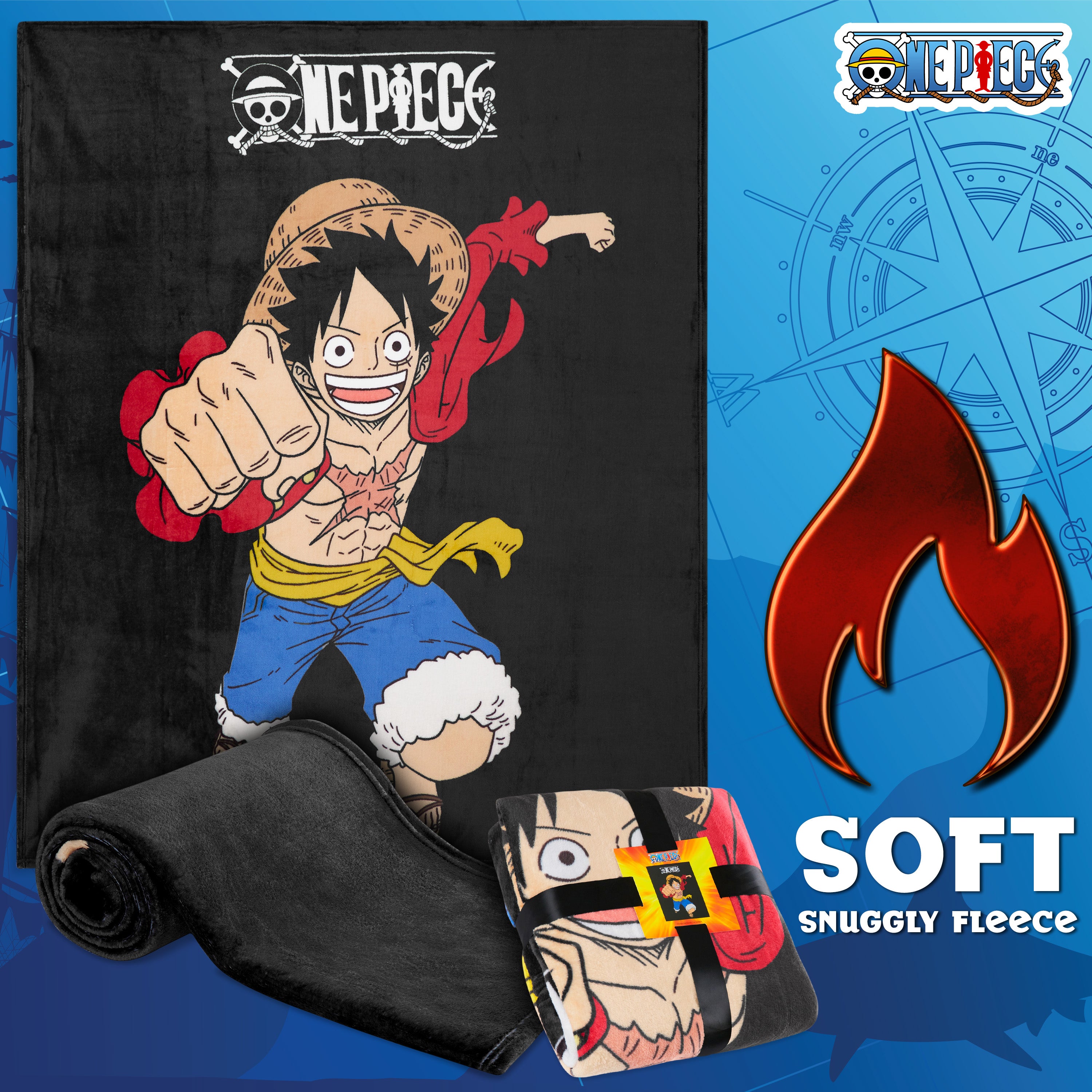 one-piece-plaid-polaire-150x130-anime-doux-chaud image 3