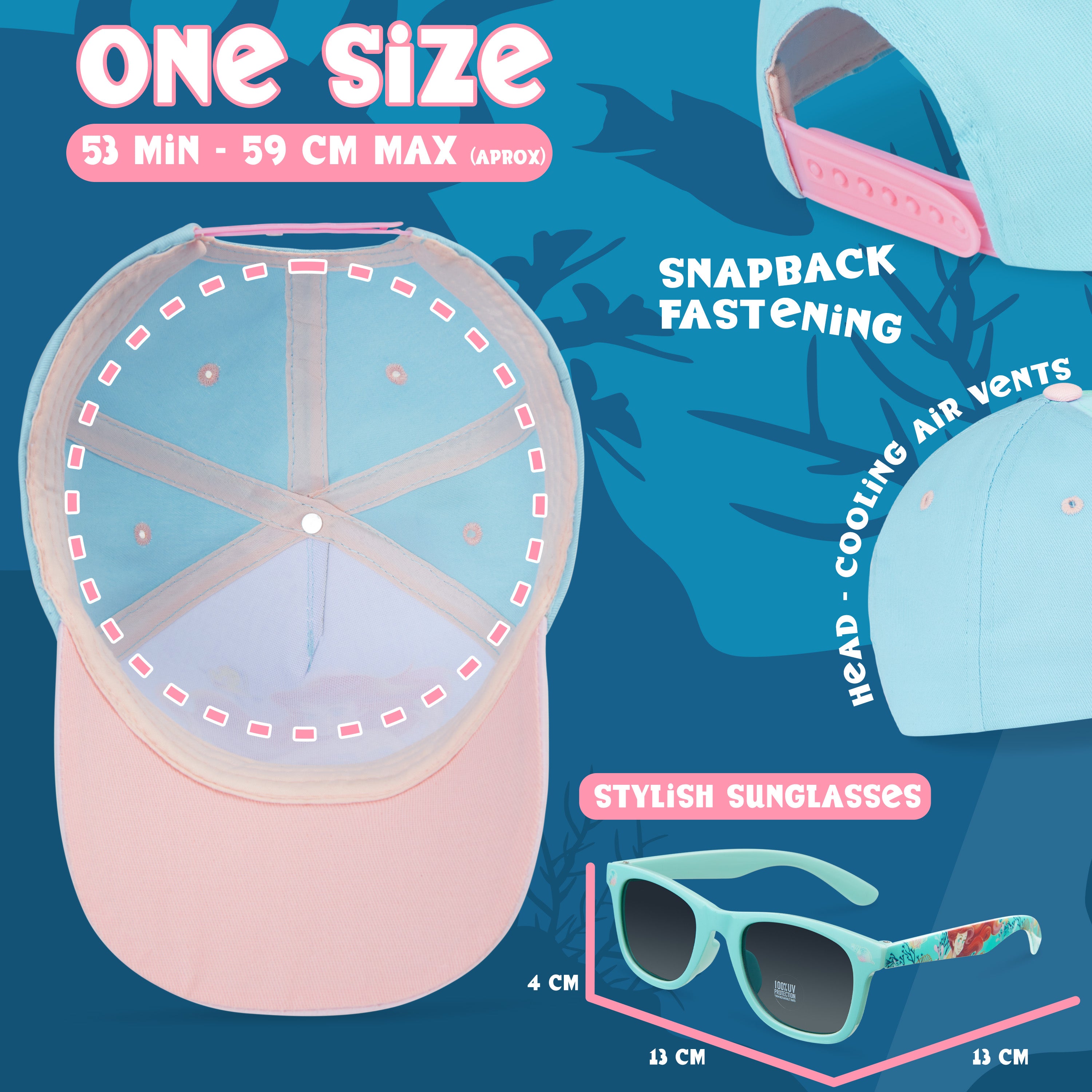 disney-stitch-set-casquette-fille-lunettes-soleil-uv400 image 6