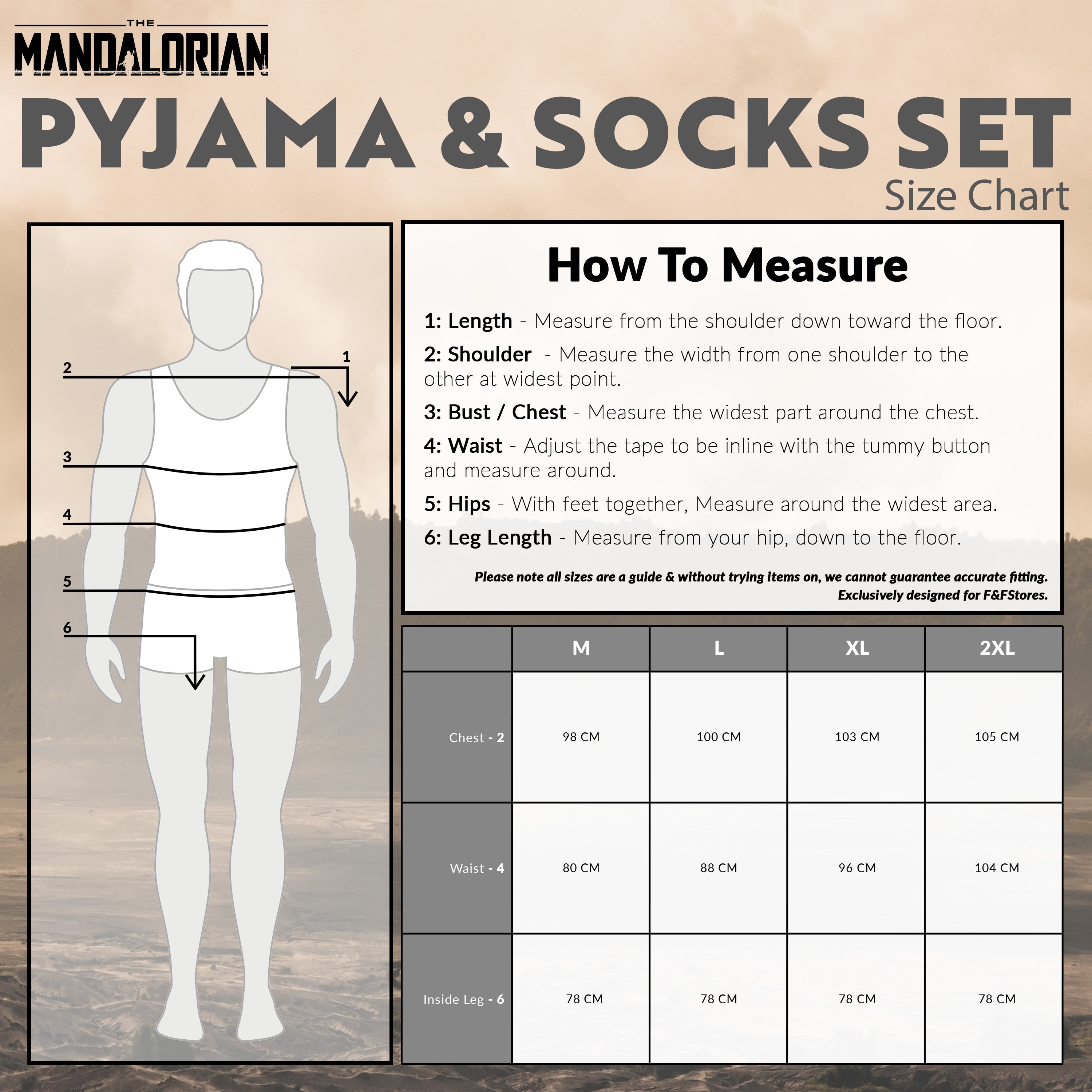 disney-mandalorian-pyjama-homme-polaire-chaussettes-taille-l image 6
