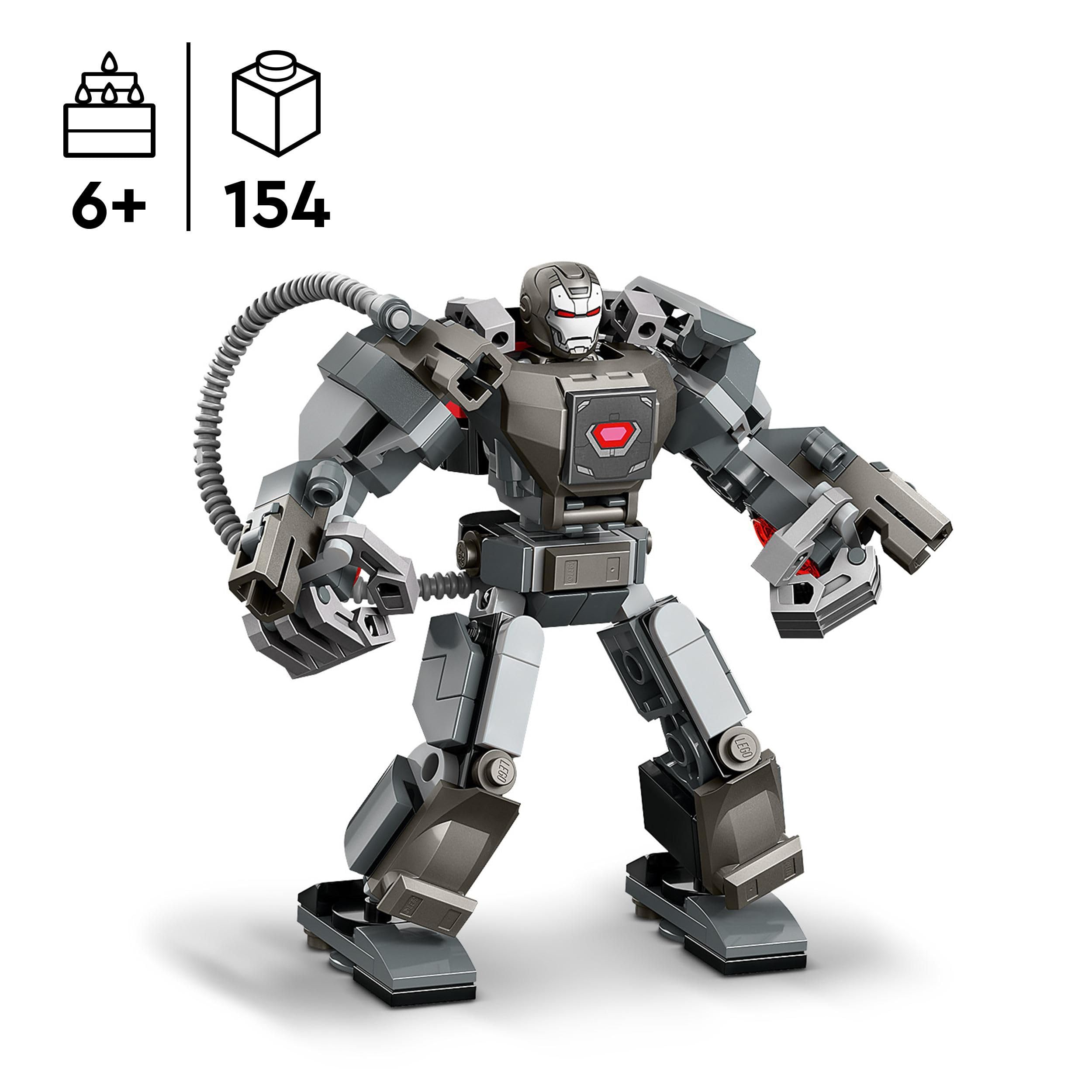 lego-marvel-76277-armure-robot-war-machine-jeu-6-ans-154-pcs image 3