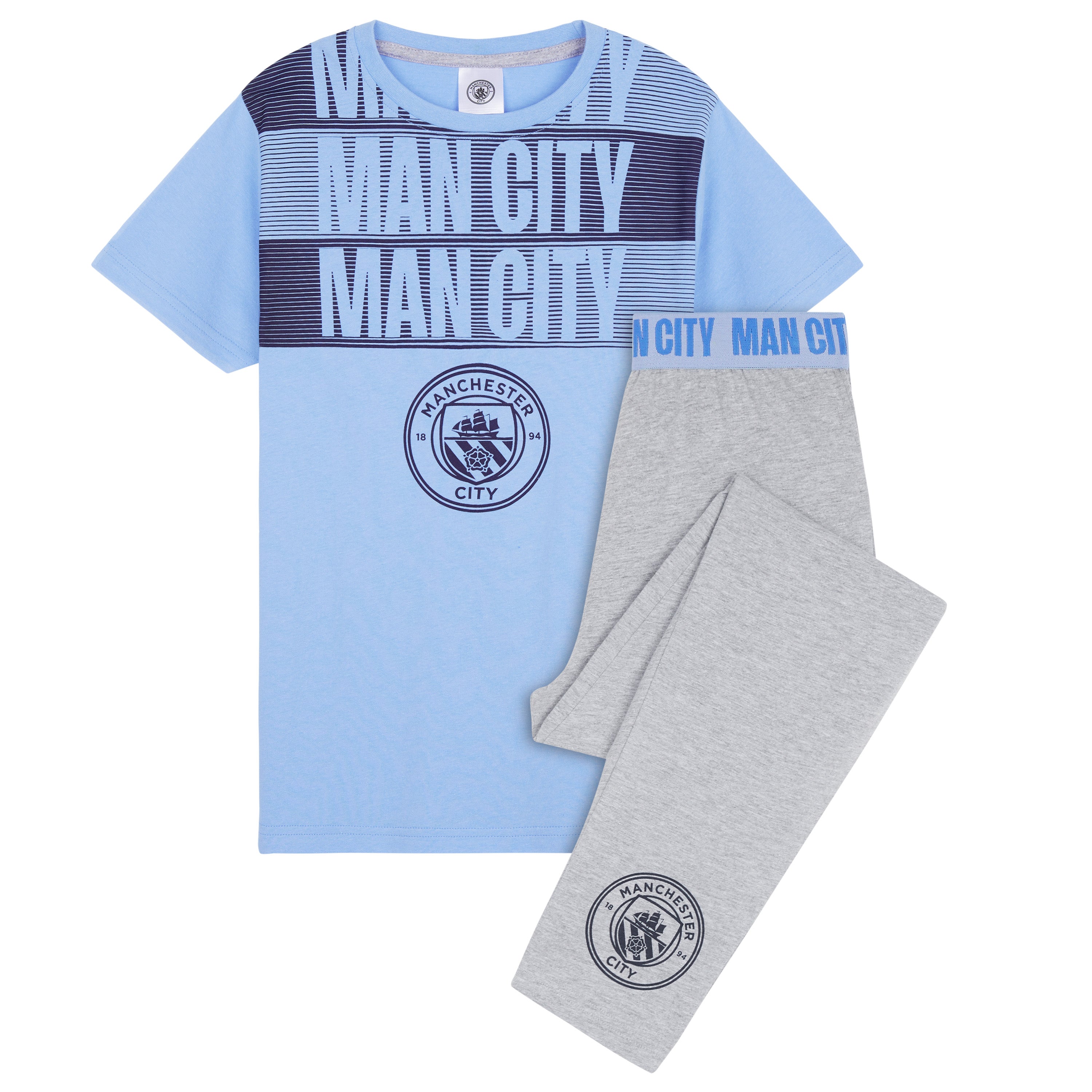 get-trend-boys-manchester-city-pyjama-gar-on-7-8-ans-coton image 2