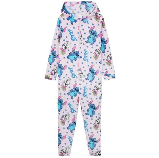 disney-combinaison-pyjama-polaire-fille-capuche-9-10-ans image 1