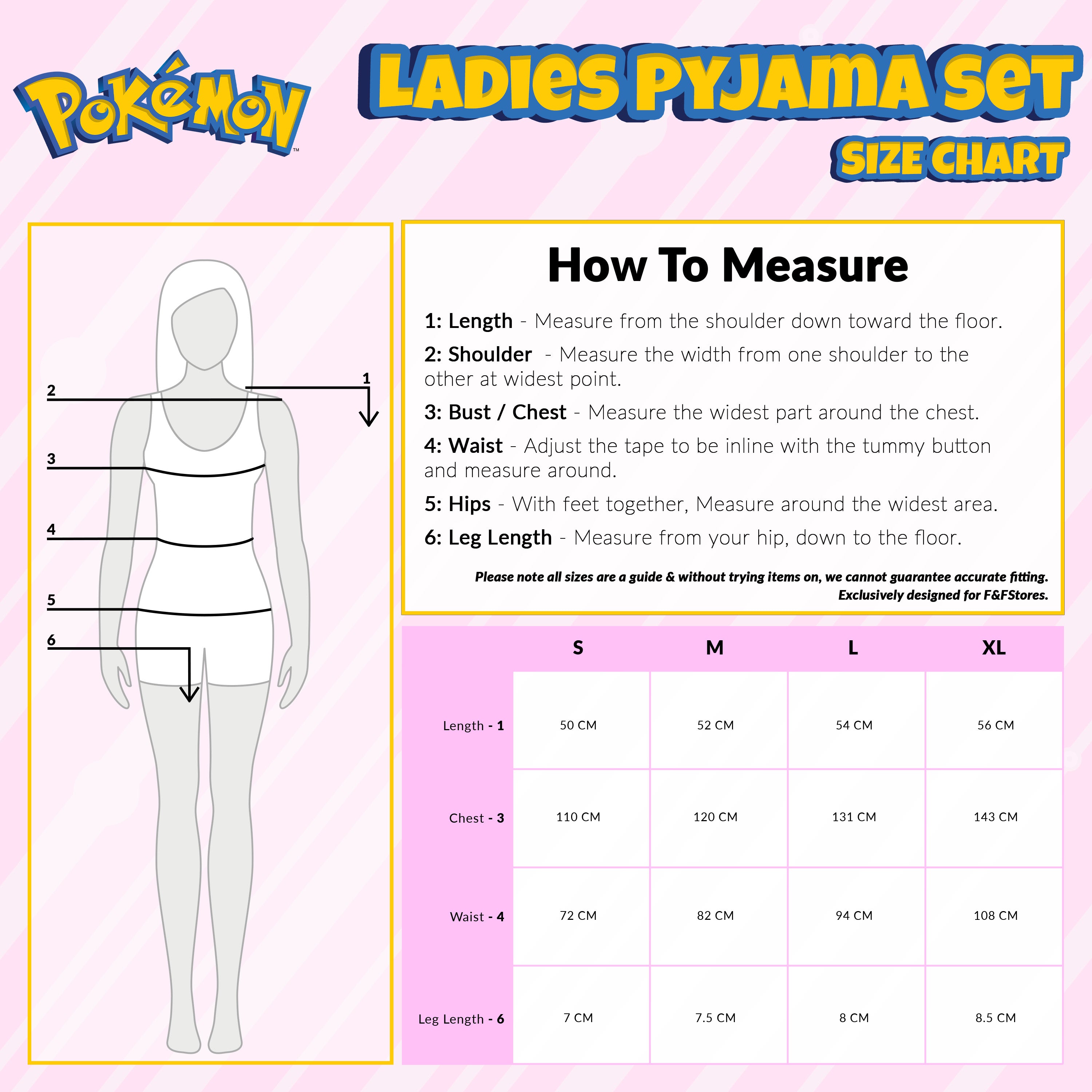 get-trend-pok-mon-pyjama-femme-pikachu-2-pi-ces-taille-m image 6