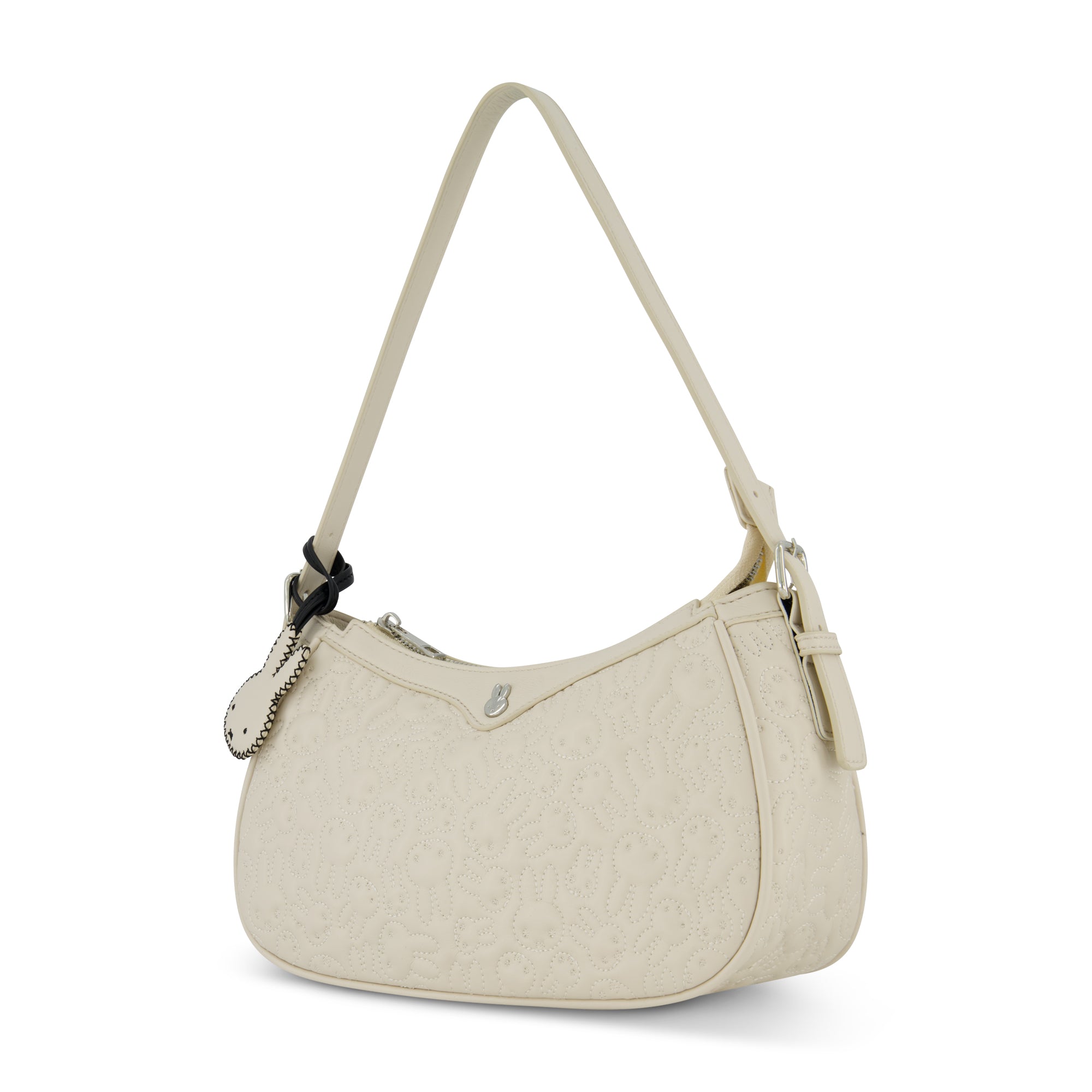danielle-nicole-miffy-sac-paule-matelass-blanc-breloque image 4