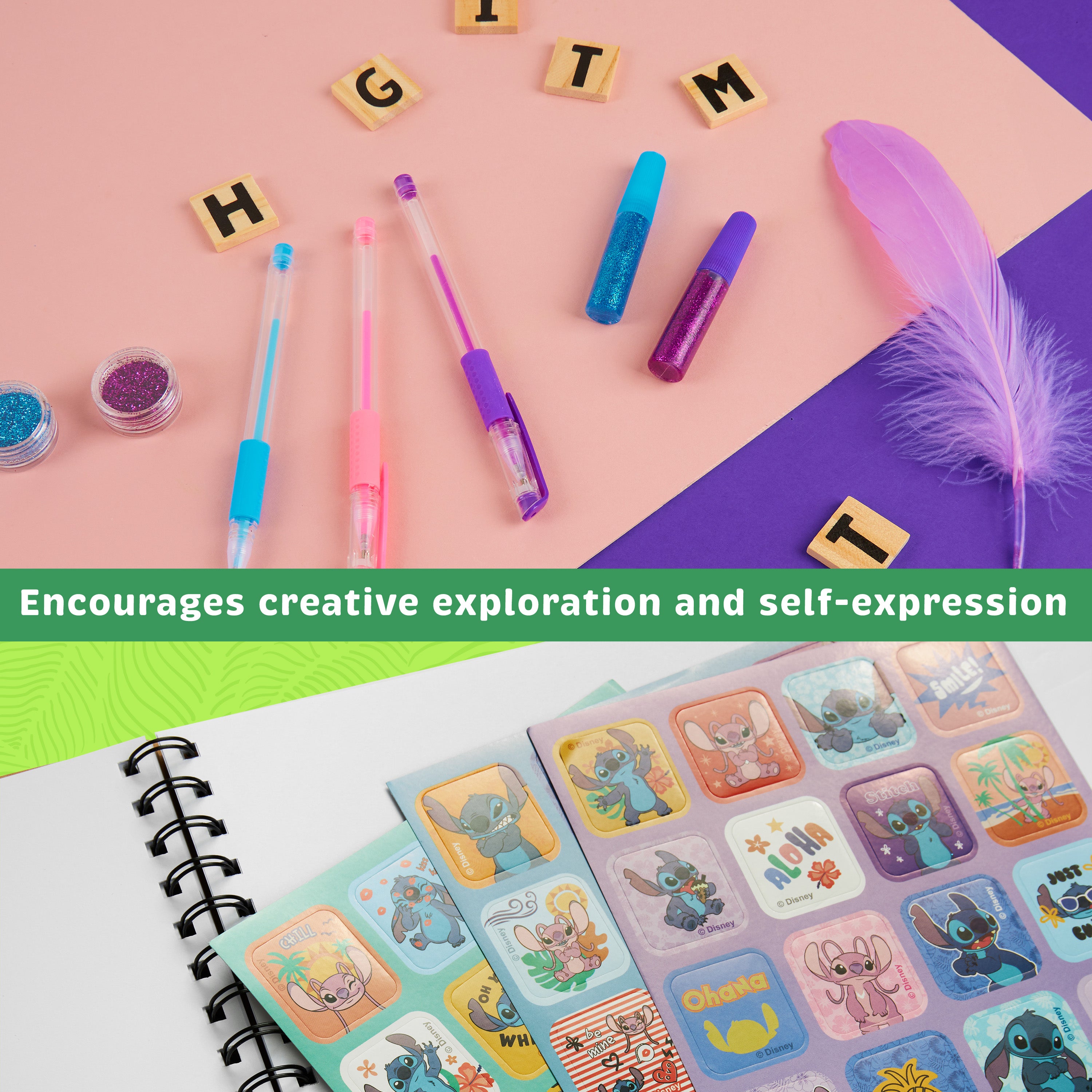 disney-stitch-kit-scrapbooking-60-pages-avec-stickers image 4