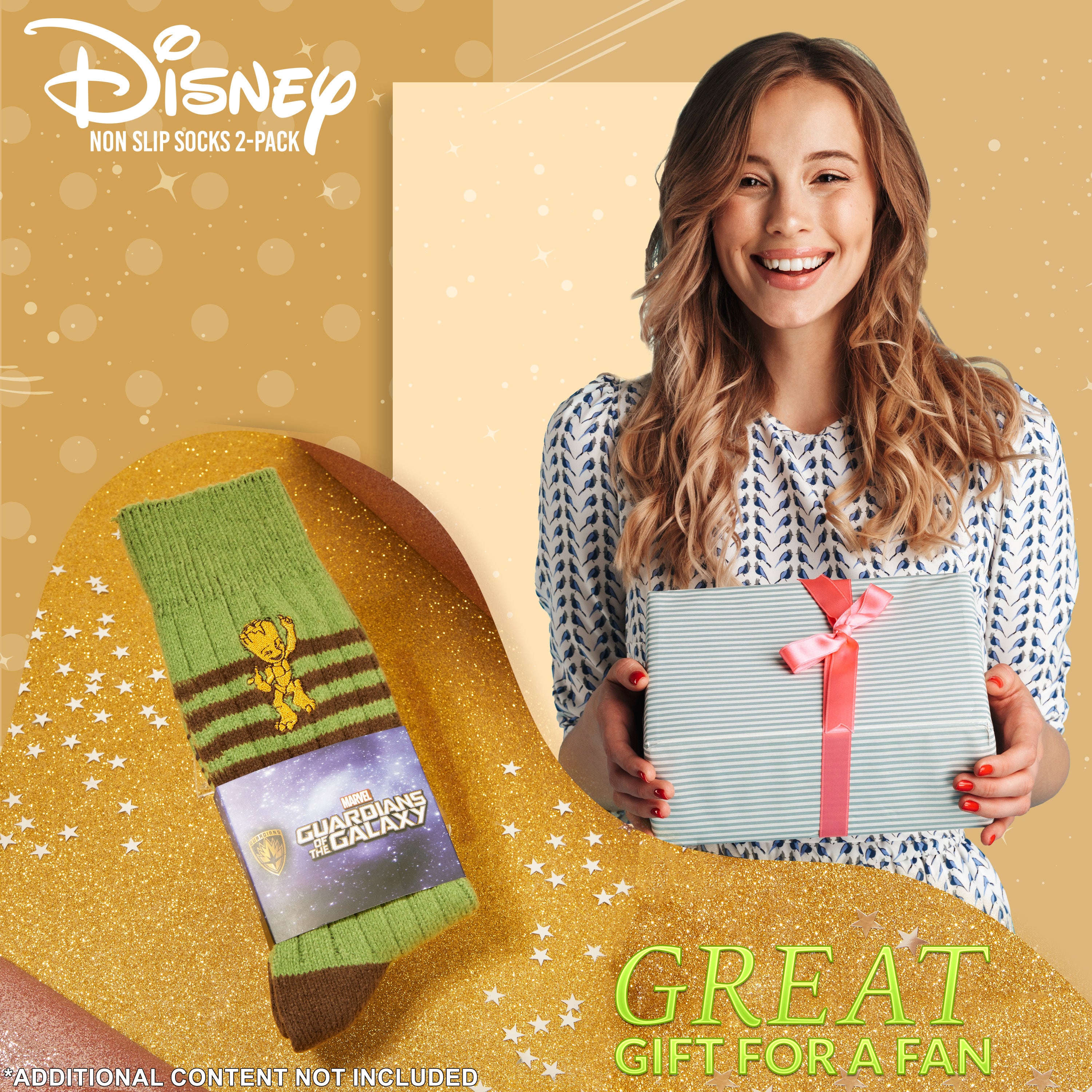 marvel-groot-chaussettes-pilou-femme-gardiens-de-la-galaxie image 2