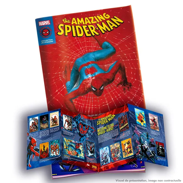 panini-spider-man-60-me-anniversaire-album-stickers-range-cartes image 1
