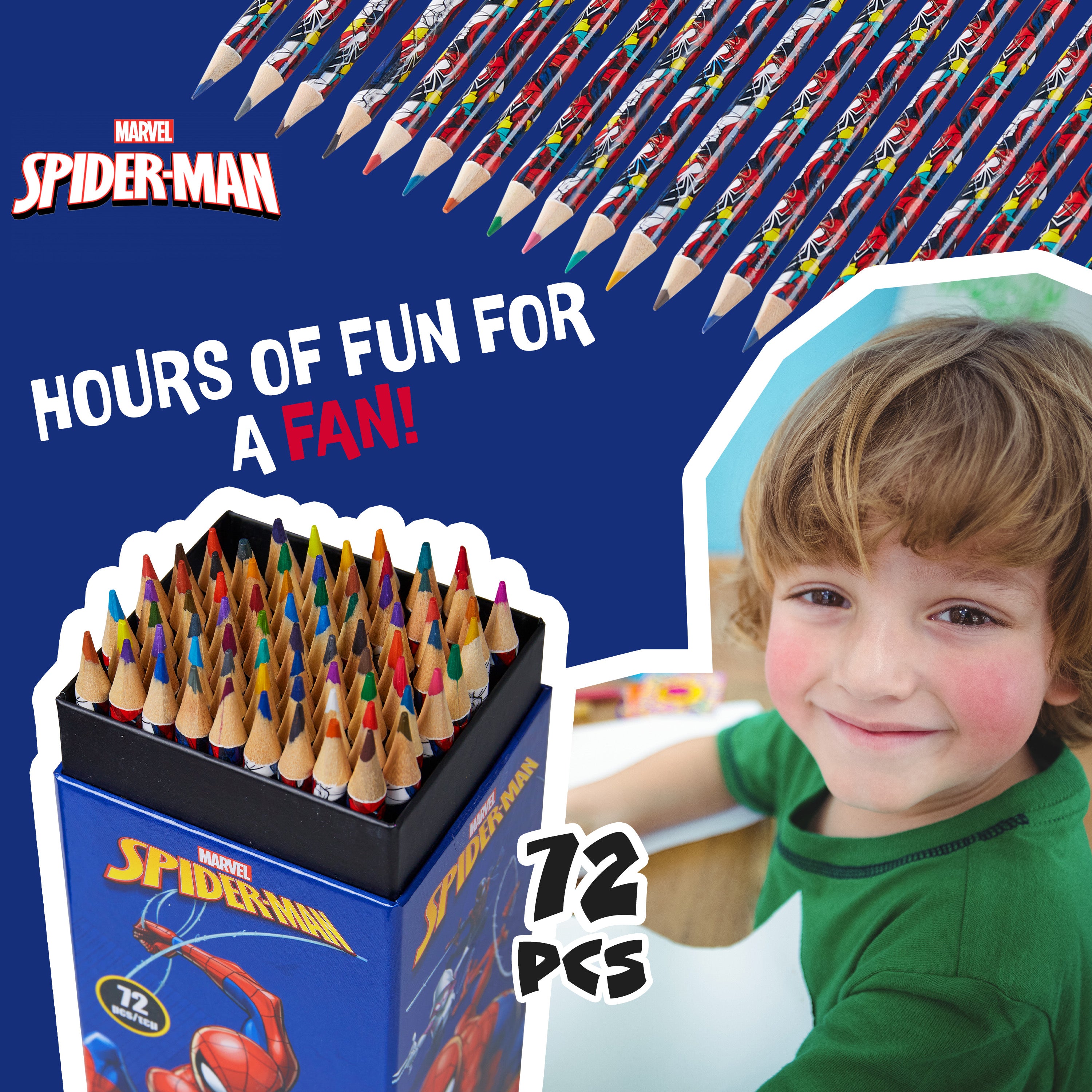 marvel-spiderman-coffret-72-crayons-de-couleur-enfant image 3