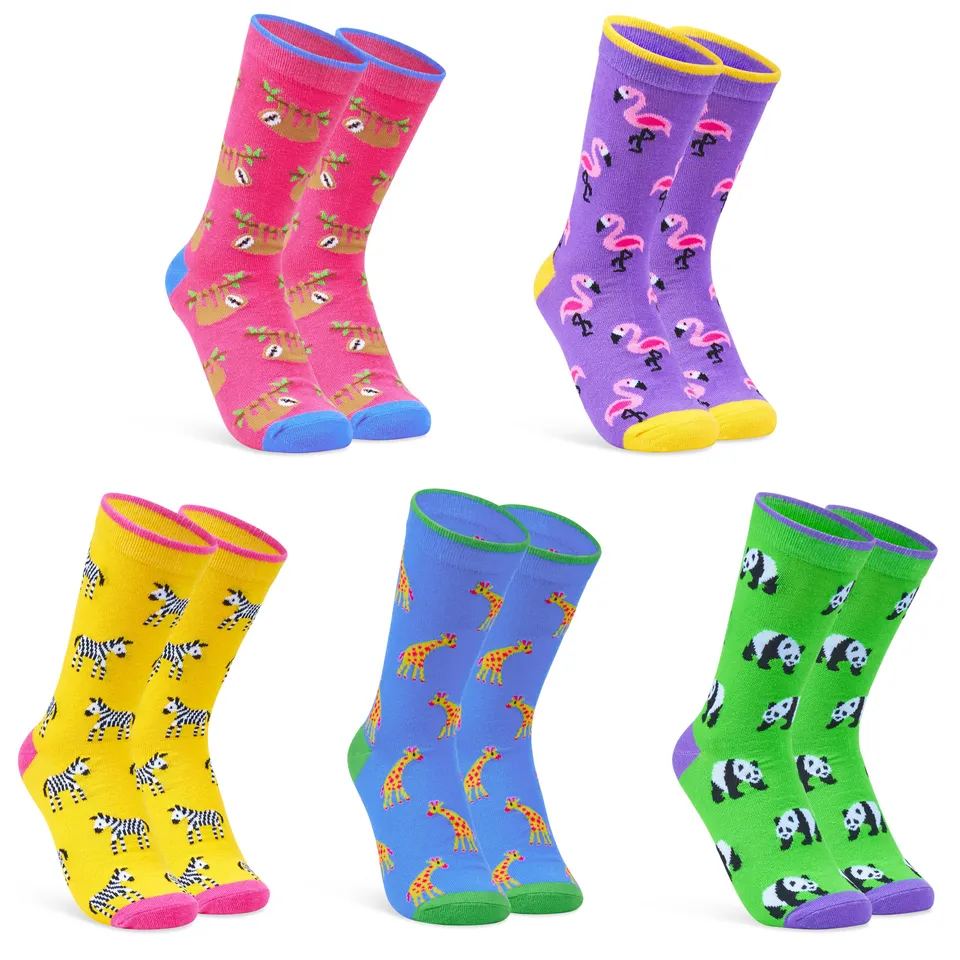 get-trend-chaussettes-femme-couleur-x5-37-42-fantaisie image 1