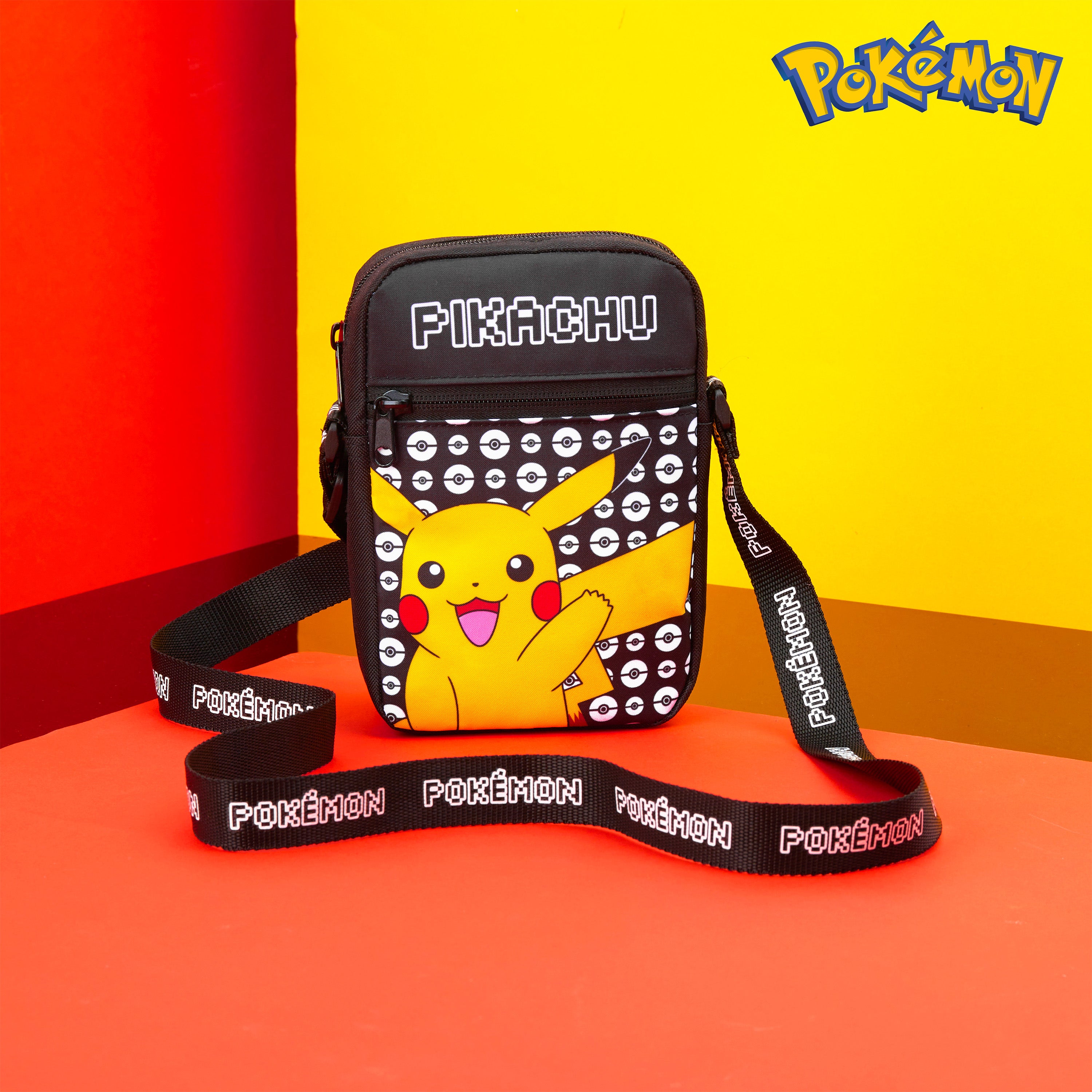 pok-mon-sac-bandouli-re-enfant-pikachu-sangle-r-glable image 2