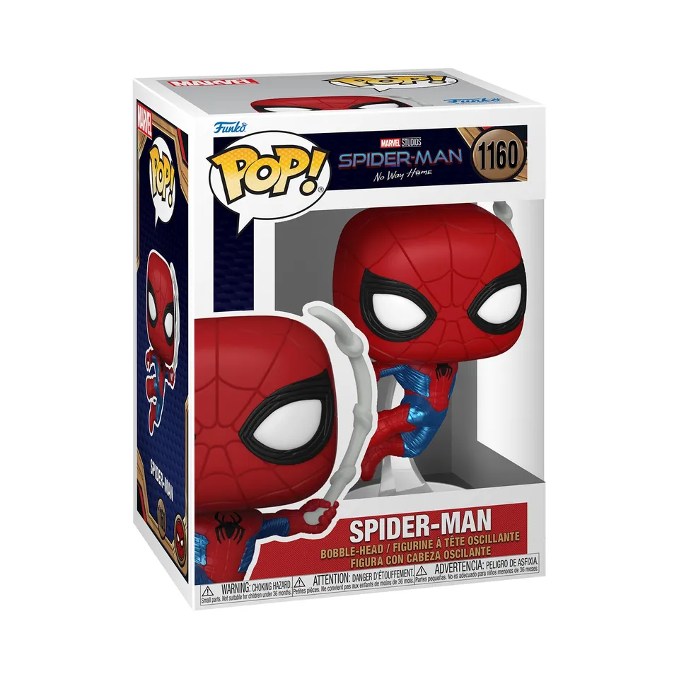 funko-pop-spider-man-finale-suit-figurine-vinyle-no-way-home image 1