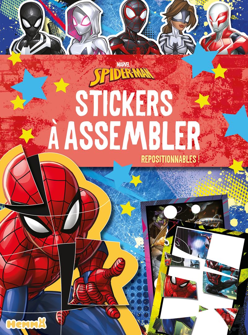 marvel-spider-man-stickers-assembler-livre-activit-s-d-s-4-ans image 1