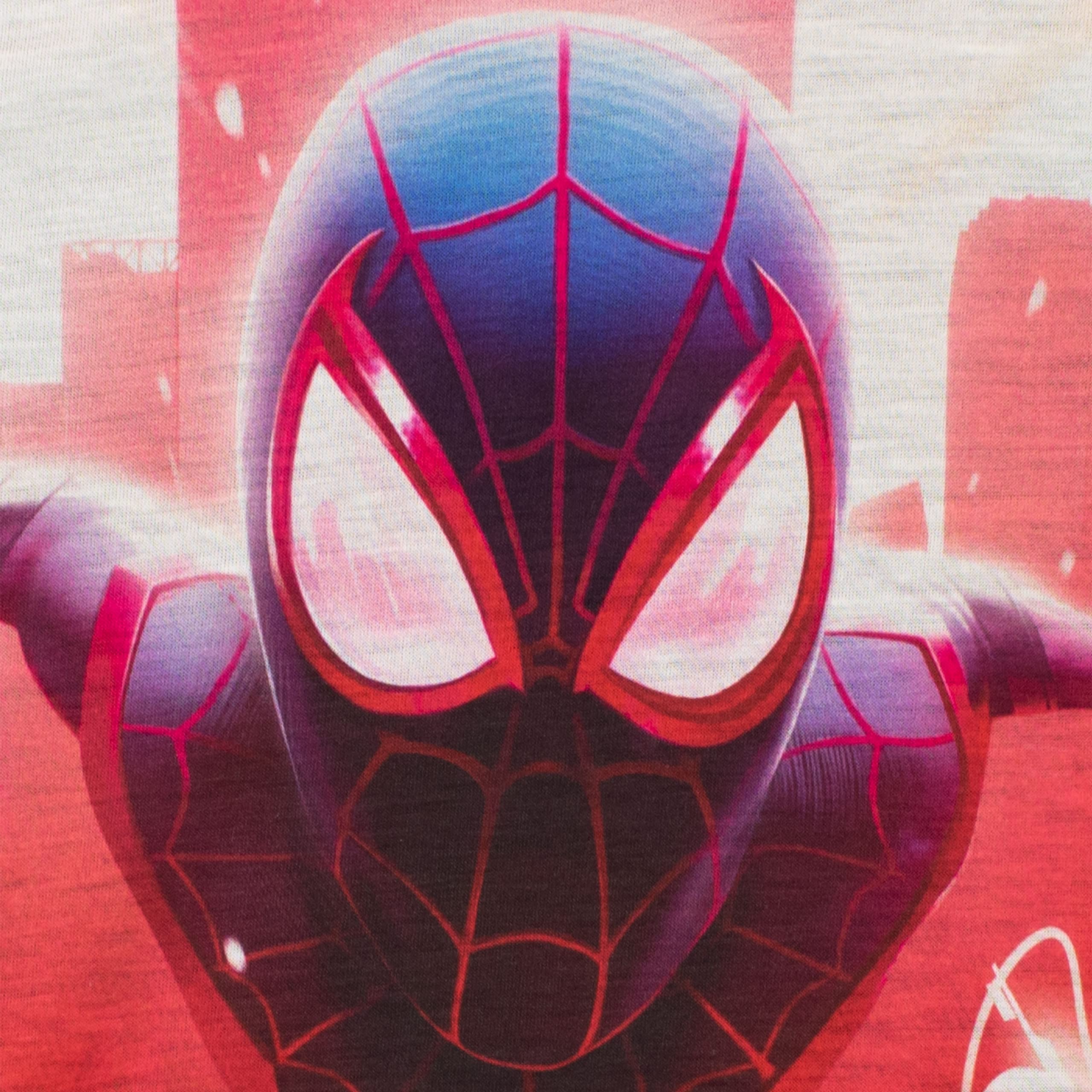 marvel-miles-morales-t-shirt-spiderman-gar-on-multicolore-3-4-ans image 2