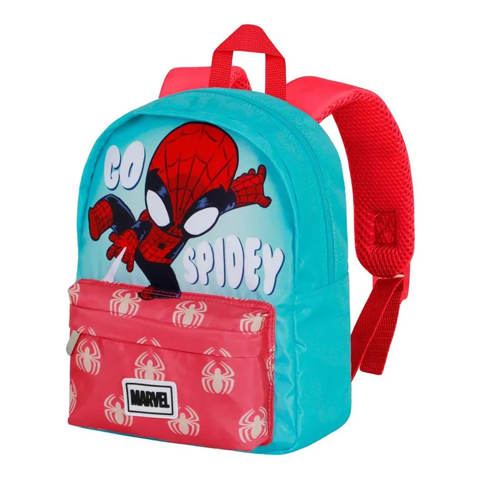 marvel-spiderman-sac-dos-pr-scolaire-rouge-22x27-5l image 1