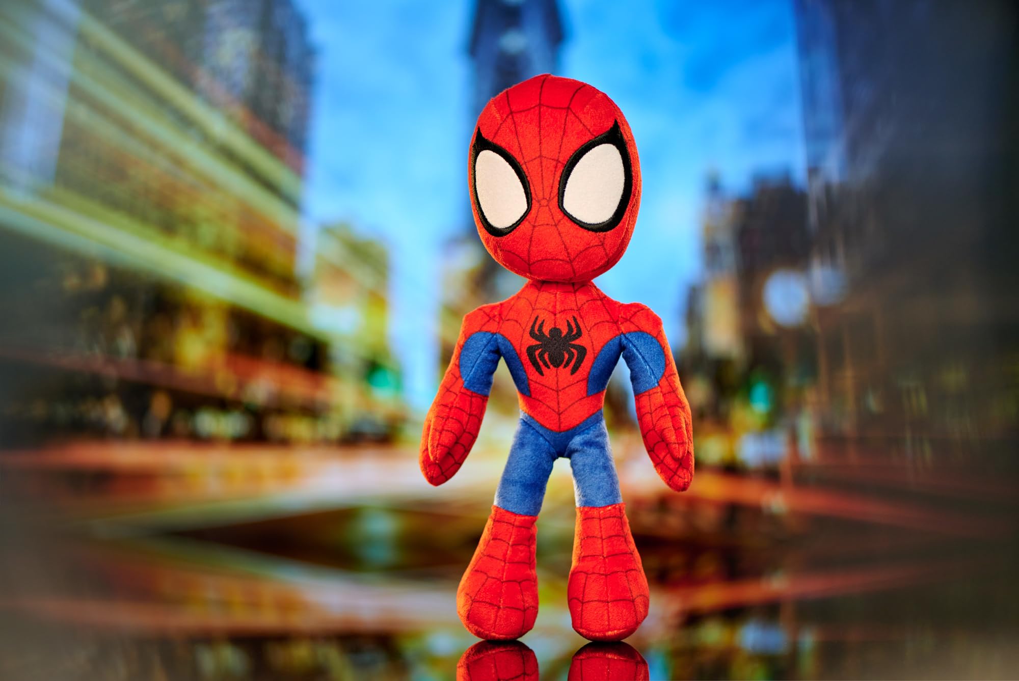marvel-spidey-peluche-spider-man-25-cm-yeux-nuit image 6