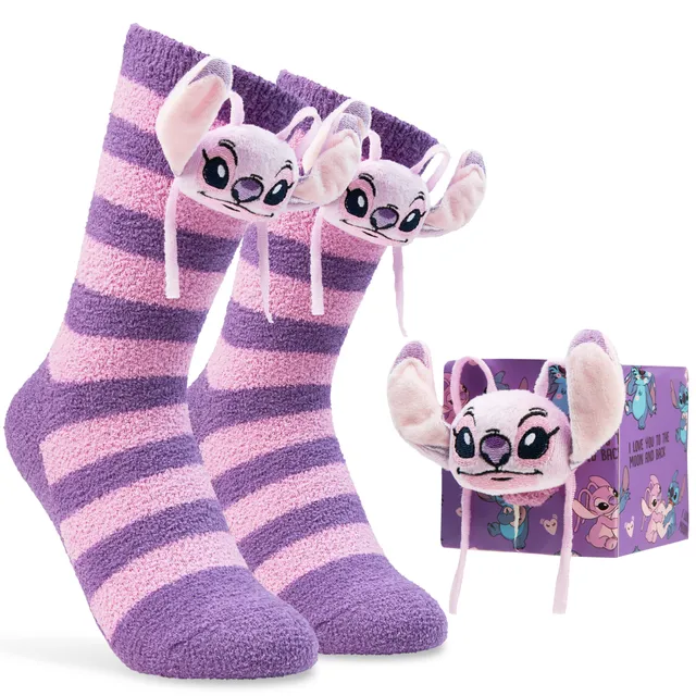 disney-stitch-chaussettes-pilou-femme-antid-rapantes-taille-unique image 1