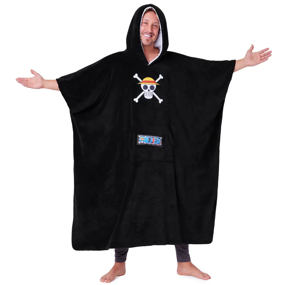 one-piece-hoodie-plaid-capuche-adulte-sherpa-taille-unique image 1