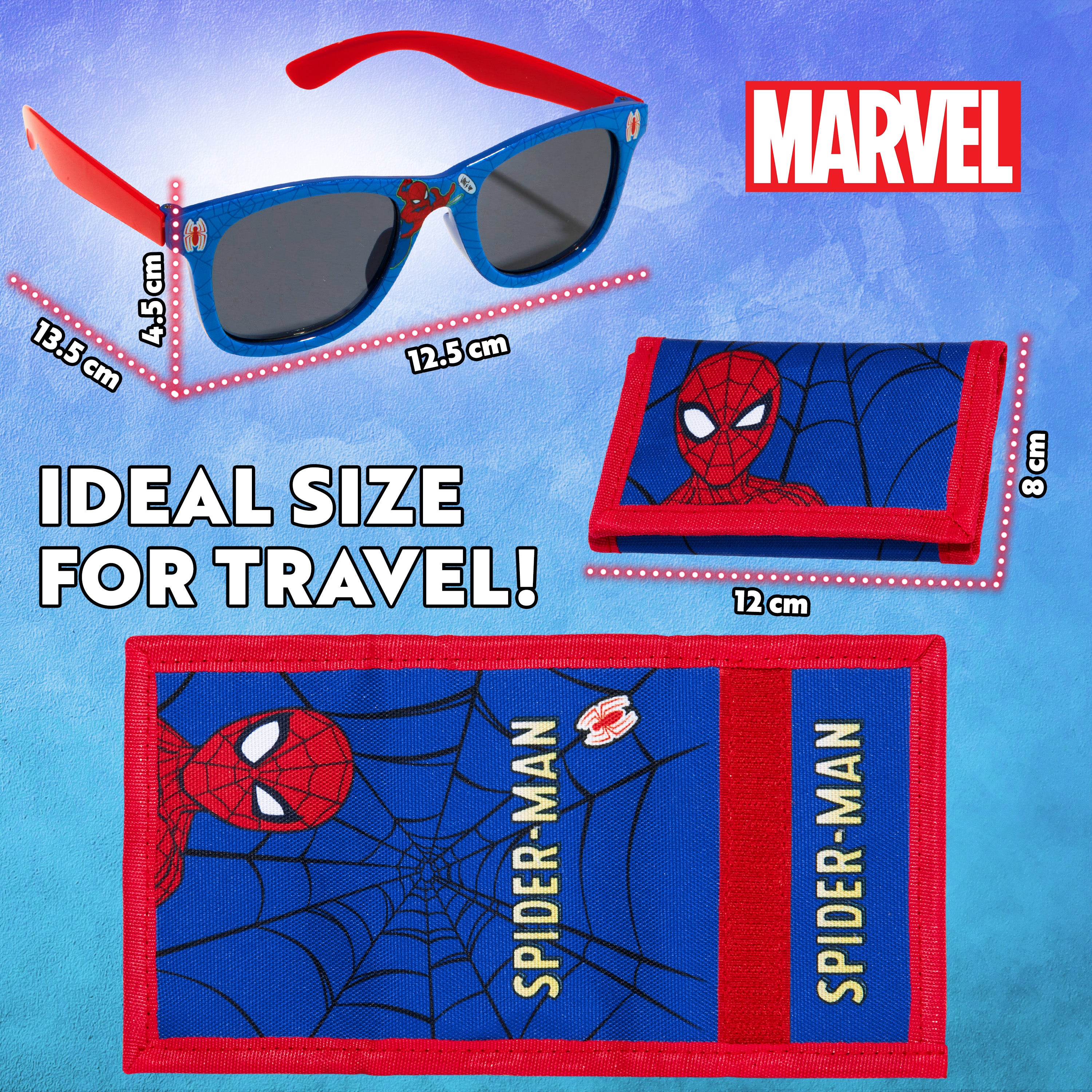 marvel-spiderman-set-lunettes-uv-portefeuille-gar-on image 6