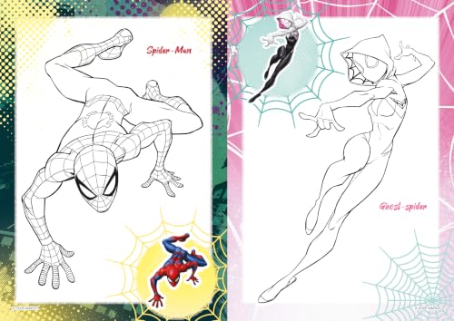 marvel-spider-man-coloriage-stickers-offerts-livre-4-ans image 5