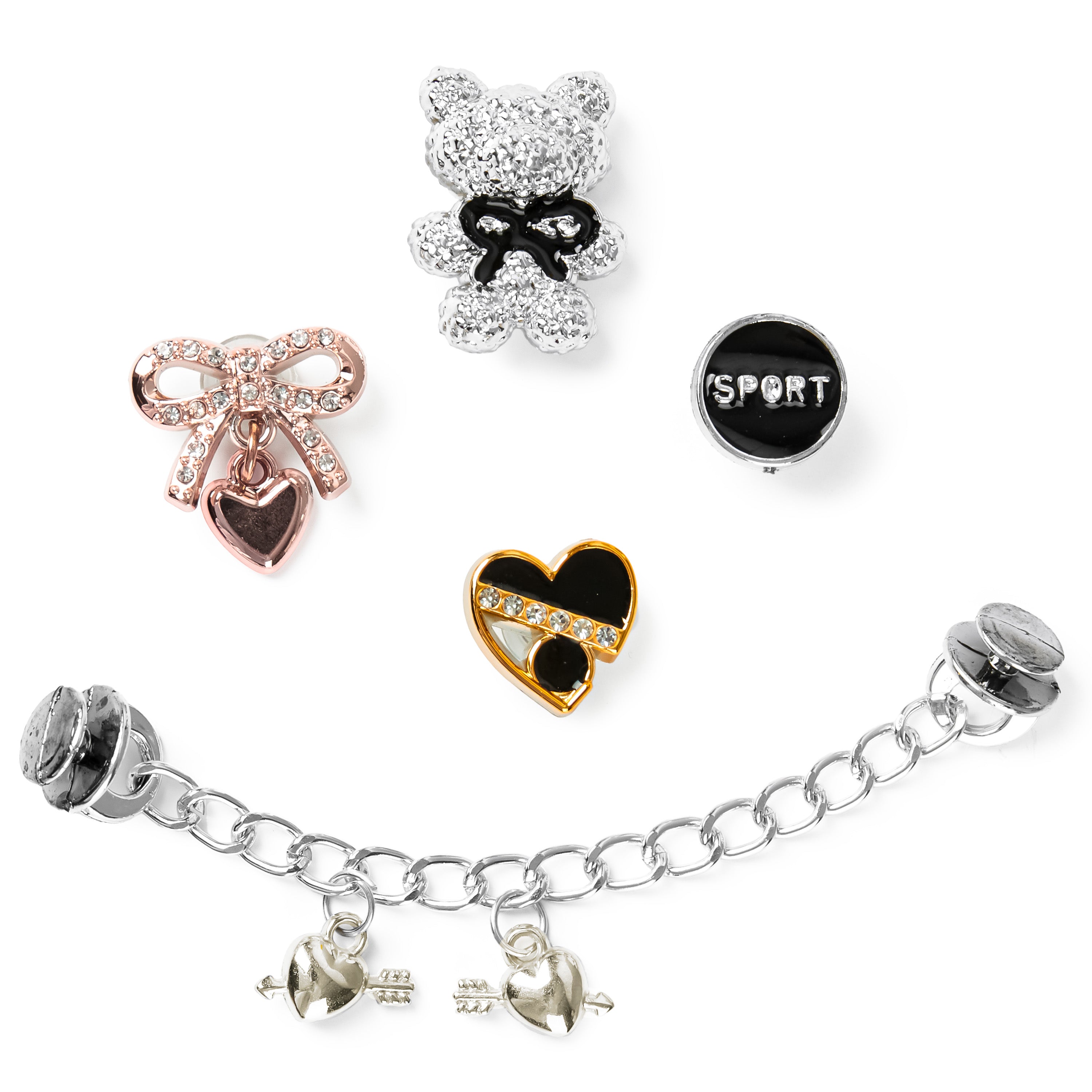 citycomfort-charms-sabots-lot-breloques-cha-nes-d-co image 1