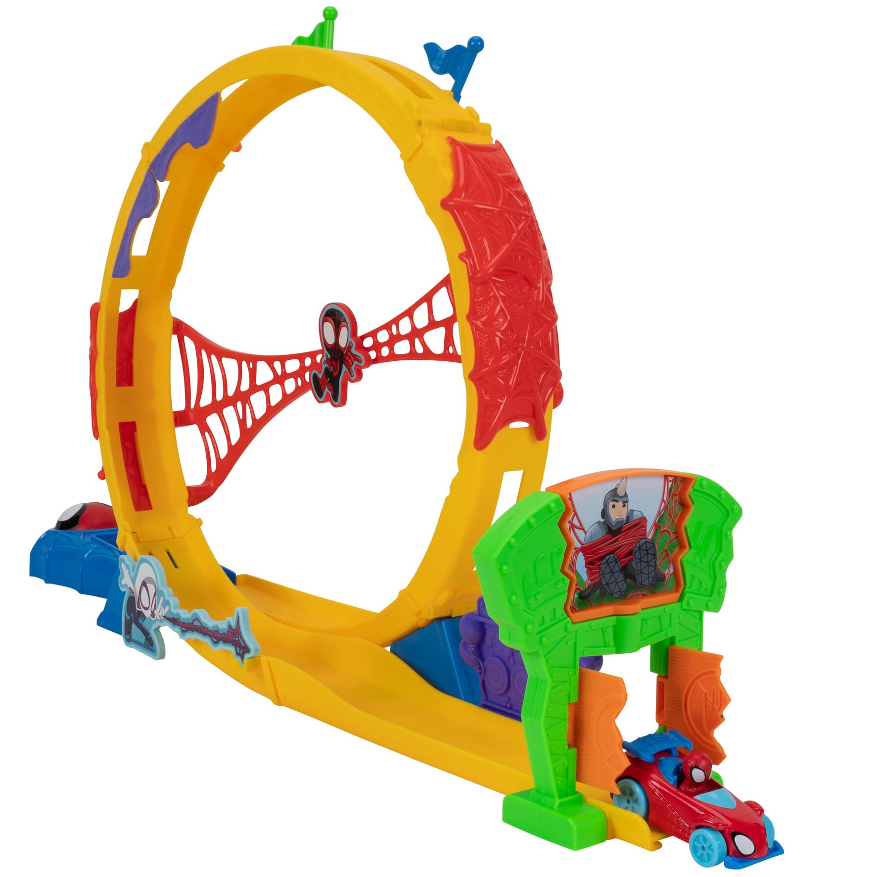 spidey-amazing-metals-super-loop-circuit-course-voiture image 5